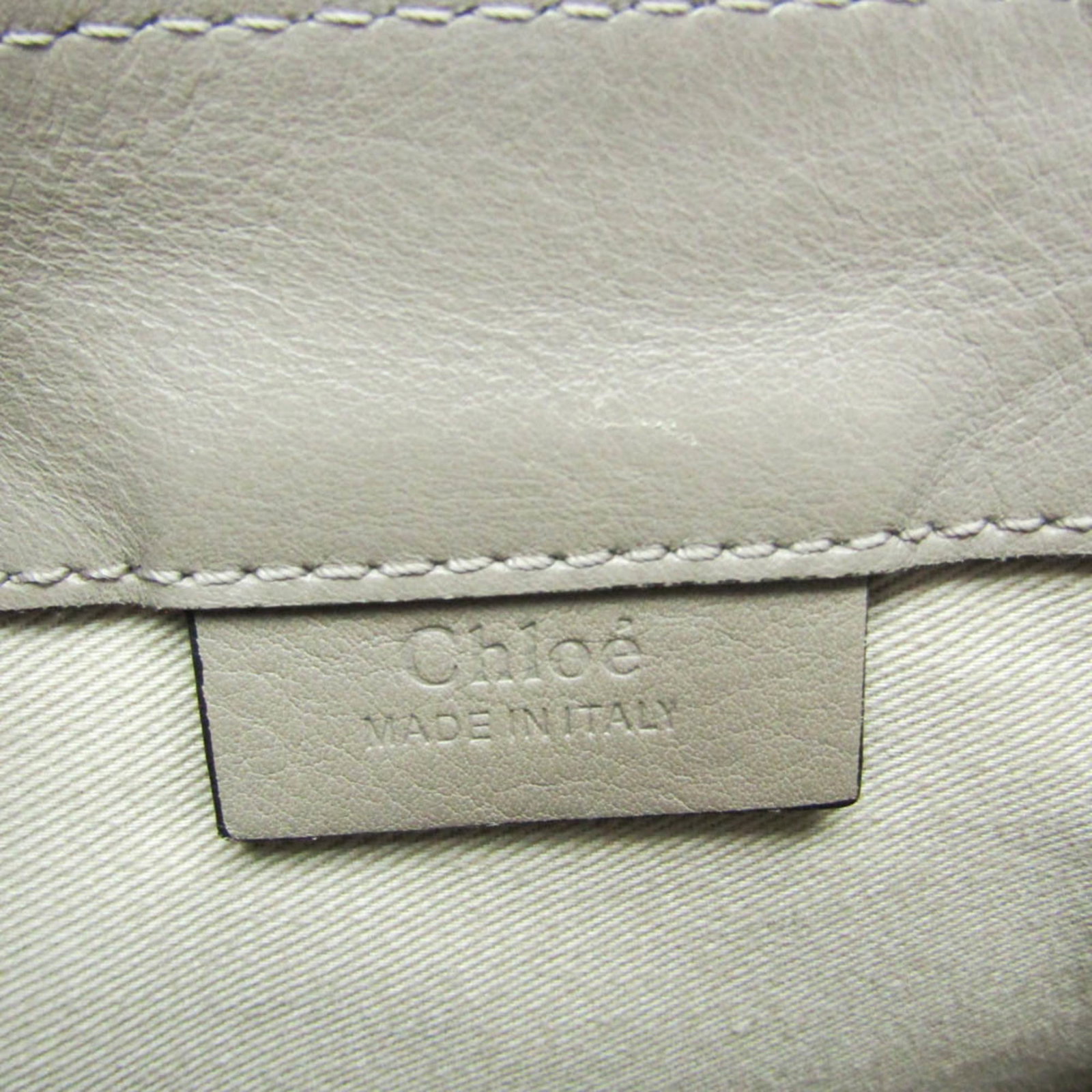 Leather Backpack Suede Chlo - 15