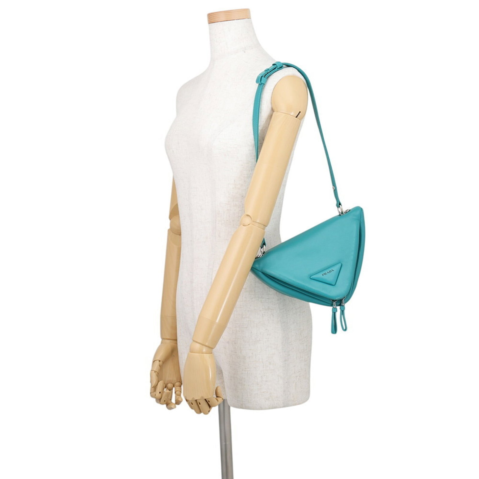 Handbag Leather Prada - 5