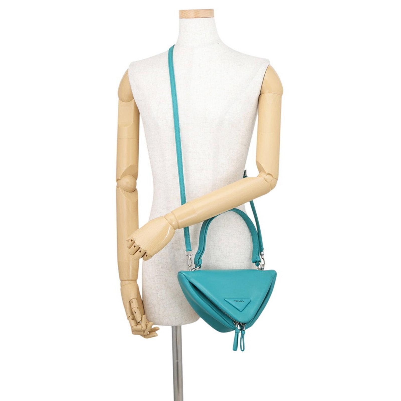 Handbag Leather Prada - 6
