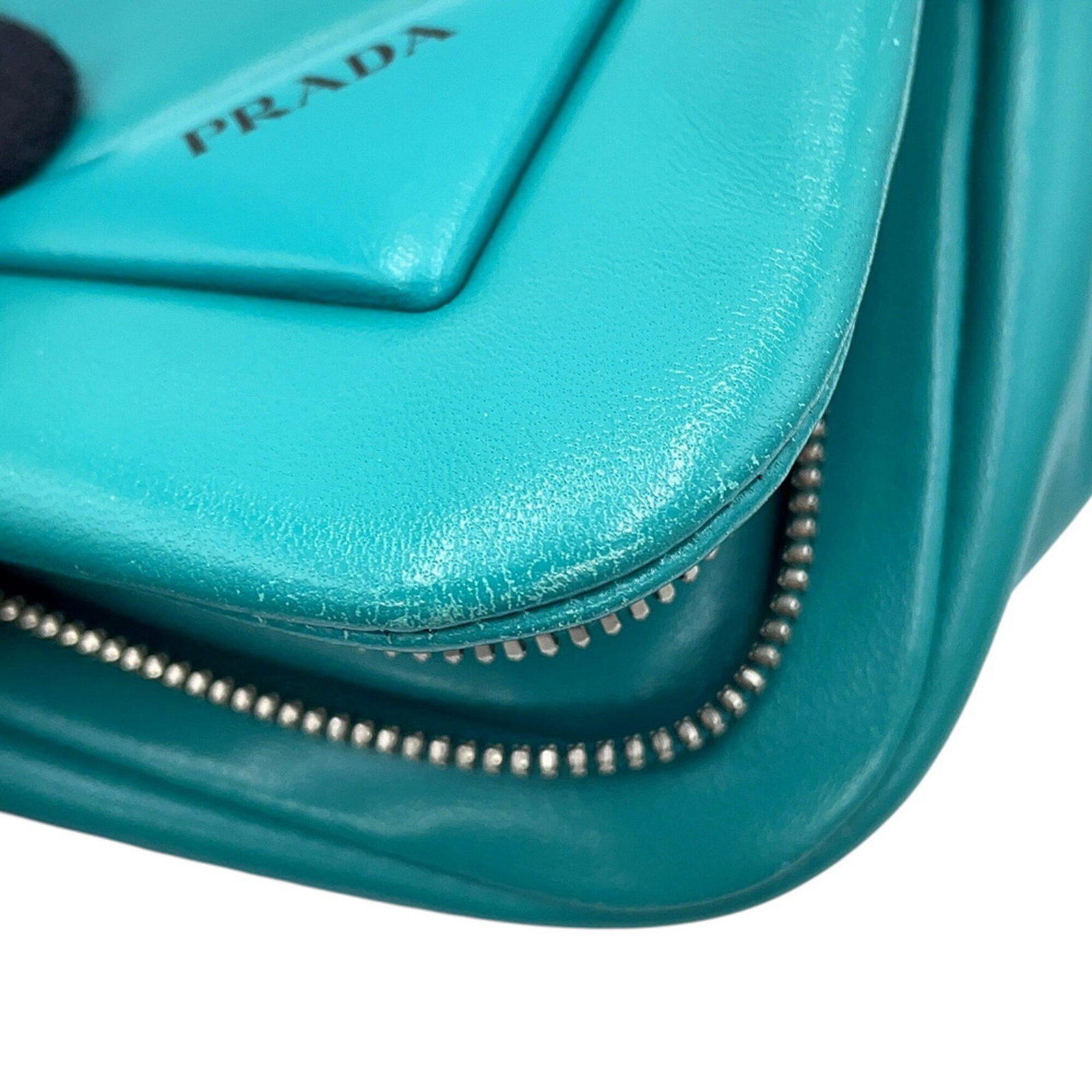 Handbag Leather Prada - 8