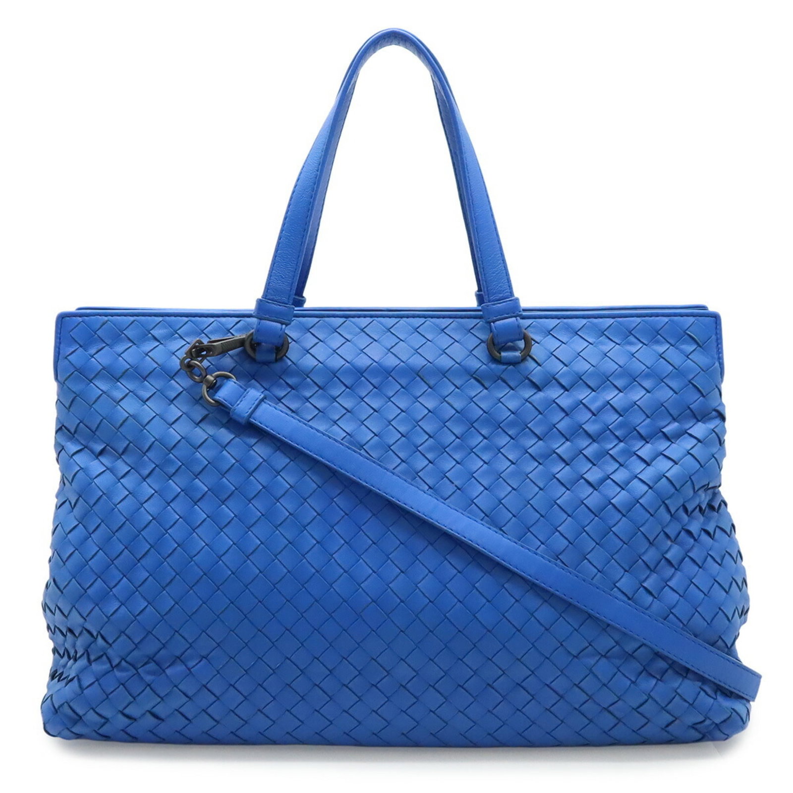 Veneta Leather Bag Tote Bag Shoulder: Veneta Leather Bag Tote Bag Shoulder Bottega Veneta's Veneta Leather Bag is a timeless, Italian-designed shoulder tote with a rich blue hue. Crafted from high-quality leather, this bag measures 24cm