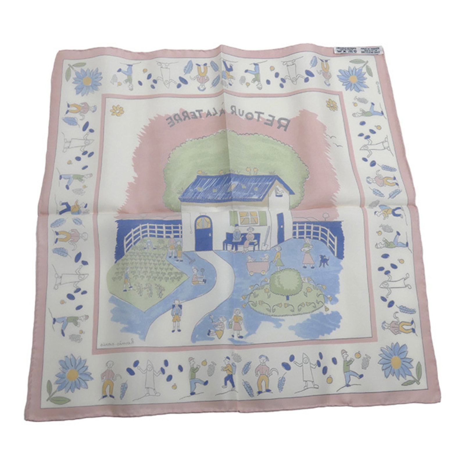 Silk Hermes Scarf - 2