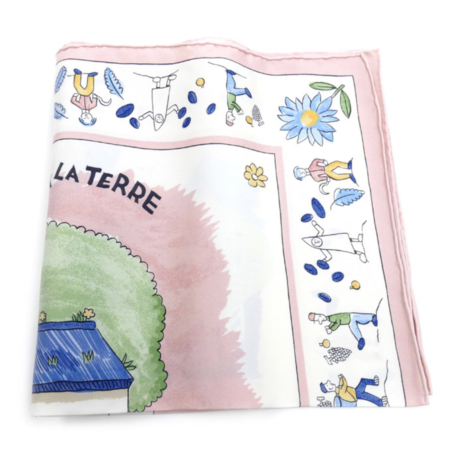 Silk Hermes Scarf - 4
