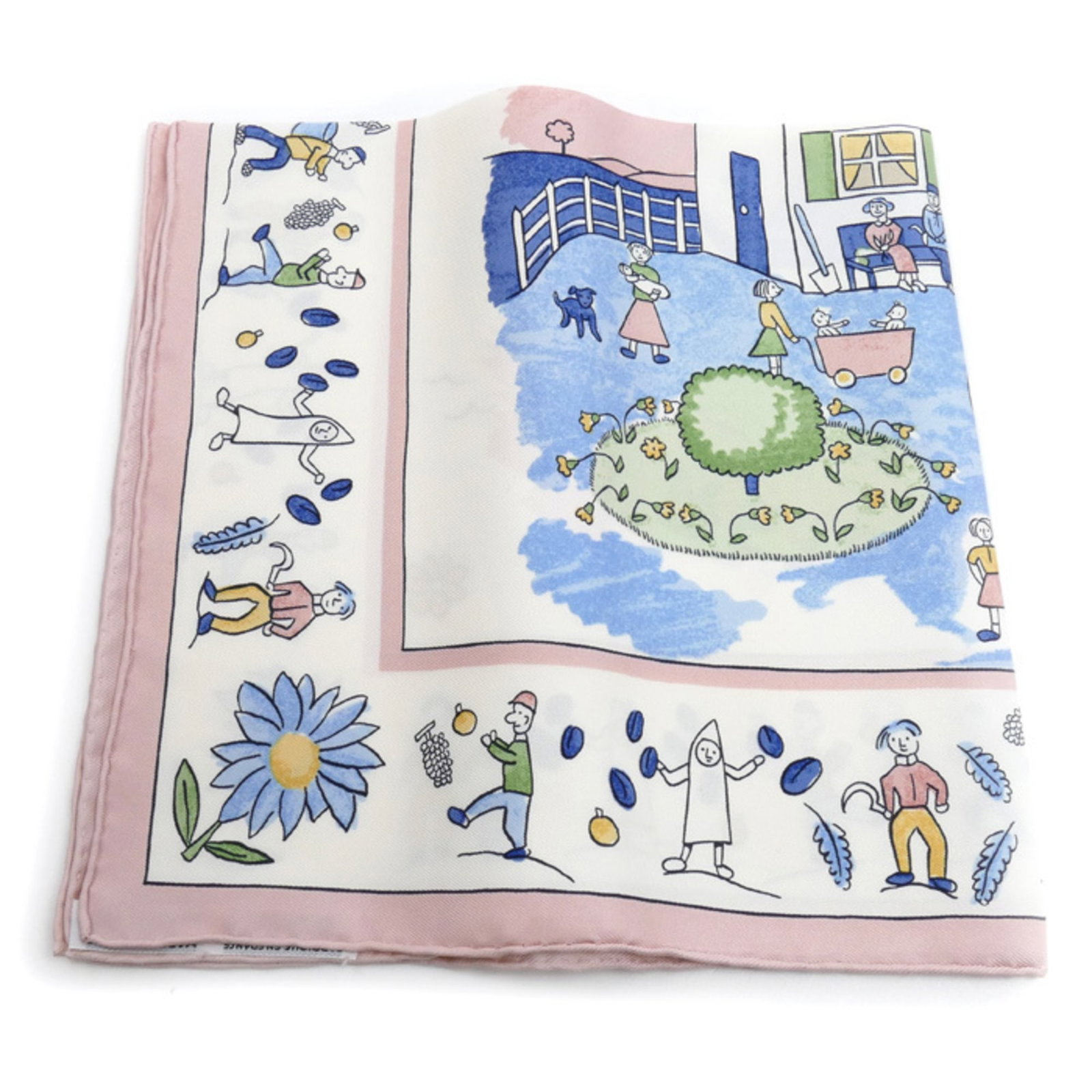 Silk Hermes Scarf - 6