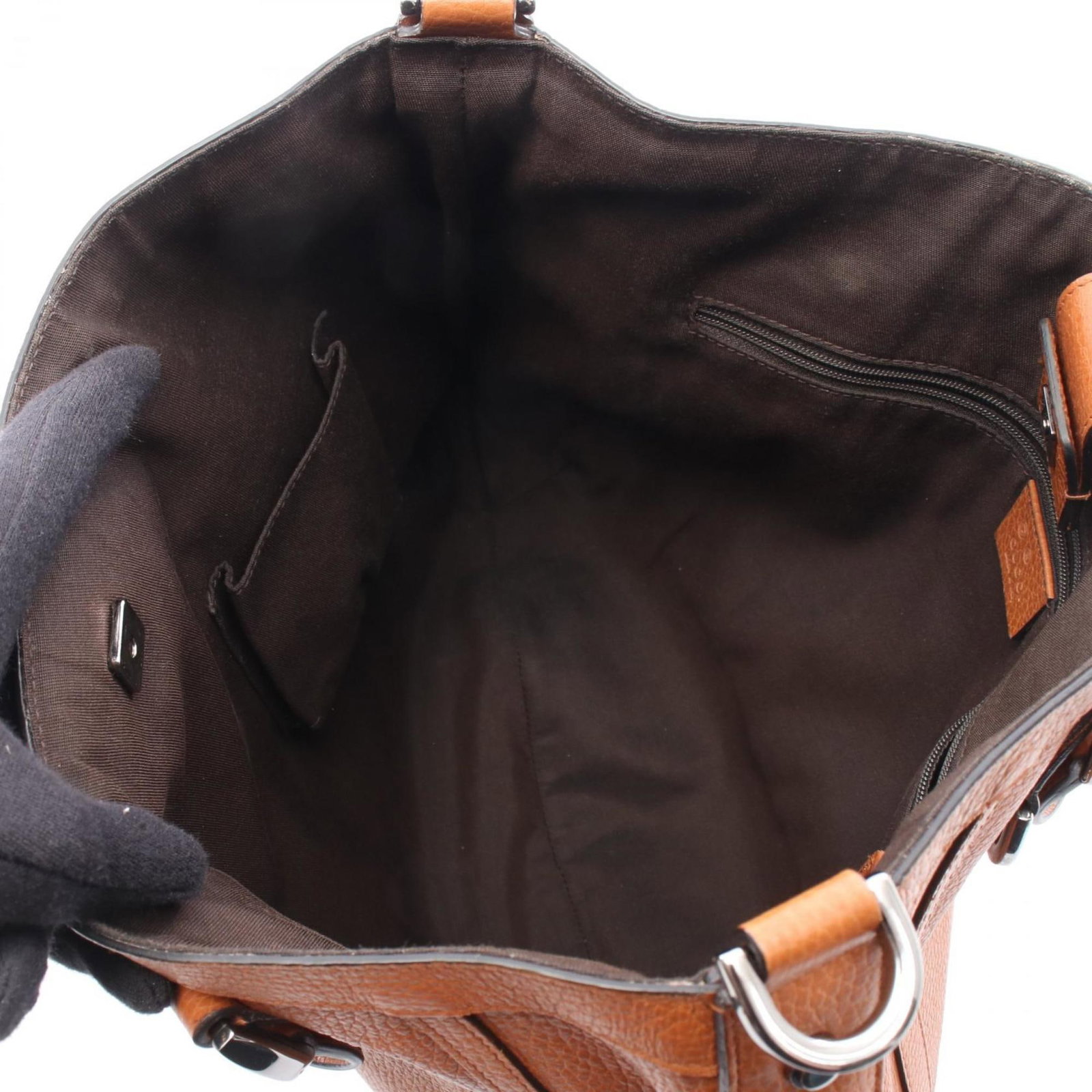 Handbag Leather Gucci - 3