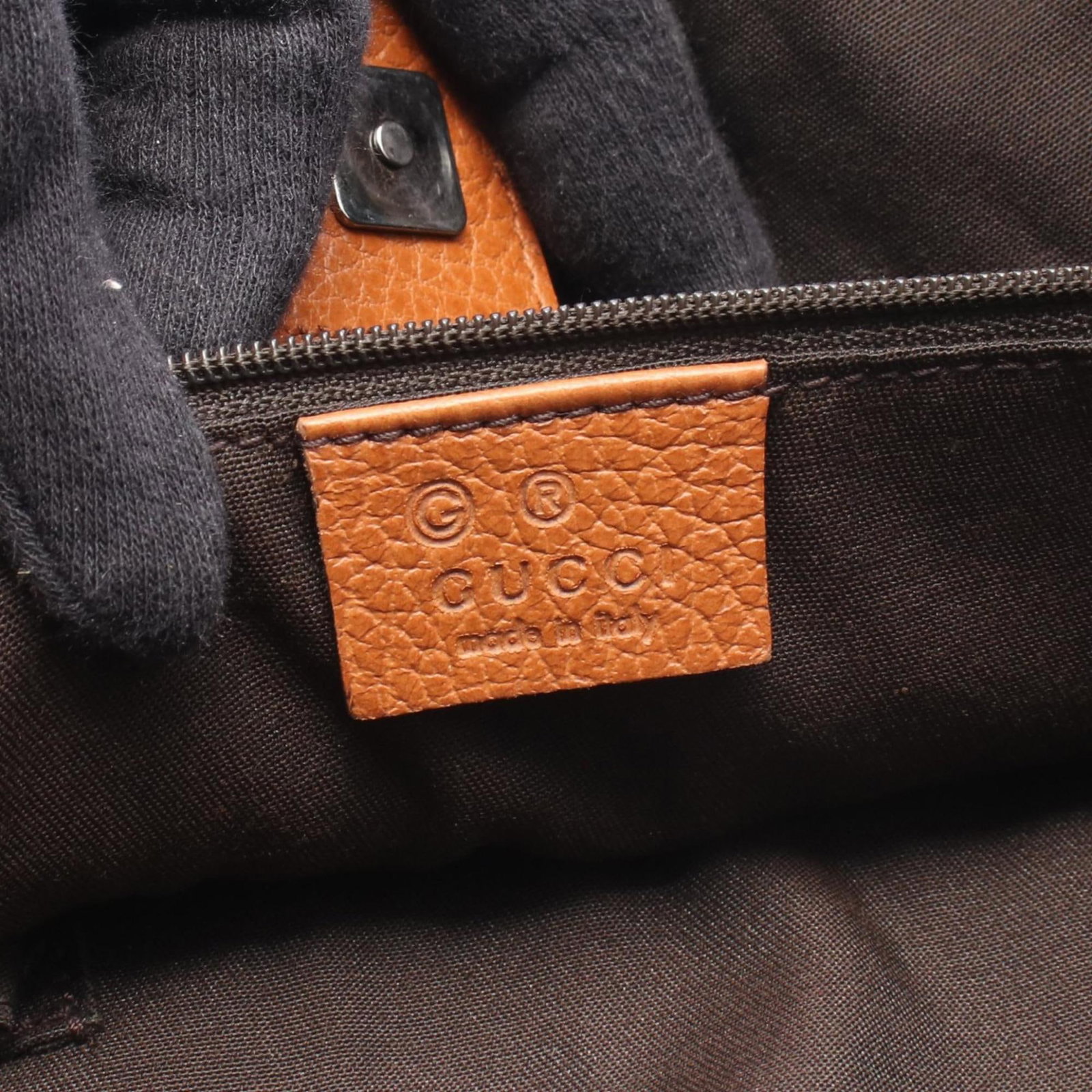 Handbag Leather Gucci - 4