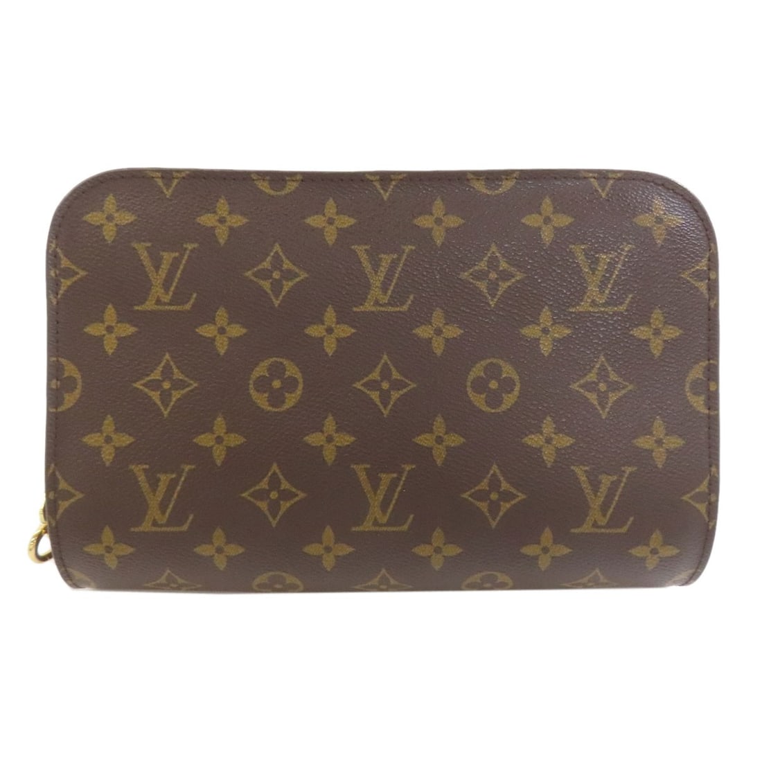 Monogram Canvas Business Bag M51790 Orsay Louis Vuitton: Monogram Canvas Business Bag M51790 Orsay Louis Vuitton Monogram canvas exterior adds a touch of classic elegance to this brown Louis Vuitton business bag. The iconic design is crafted from
