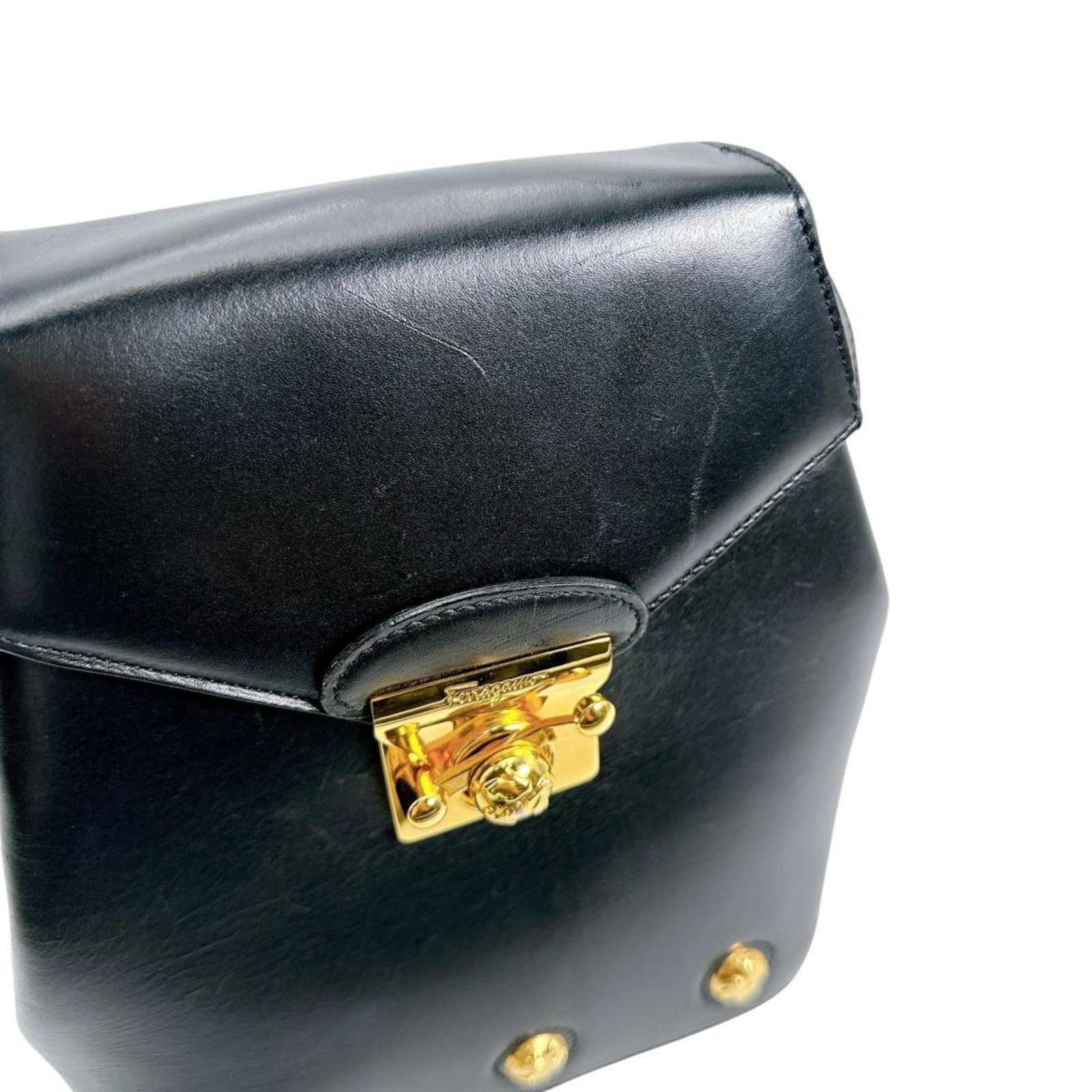 Ferragamo Leather Backpack - 10