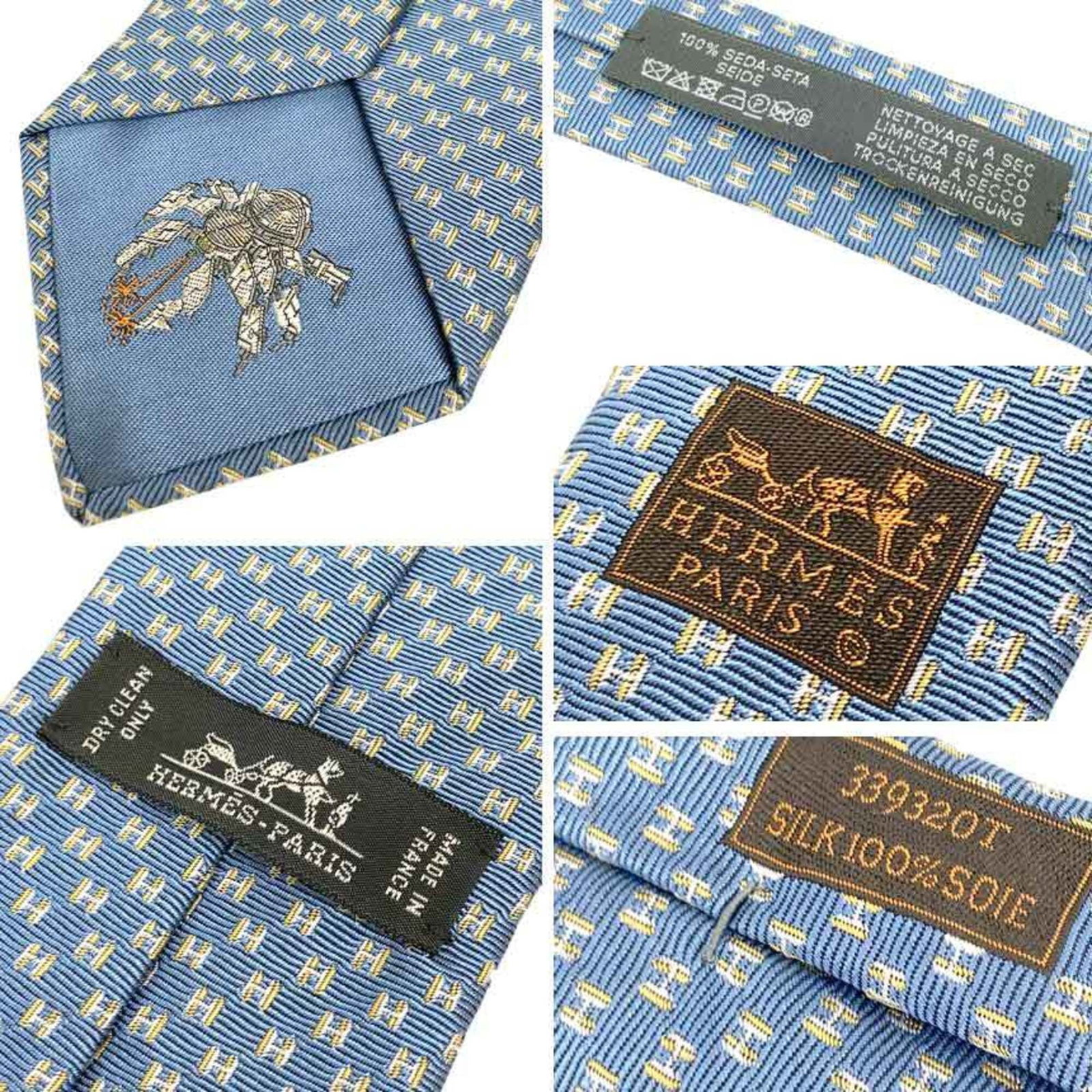 Silk Cravat Hermes - 3