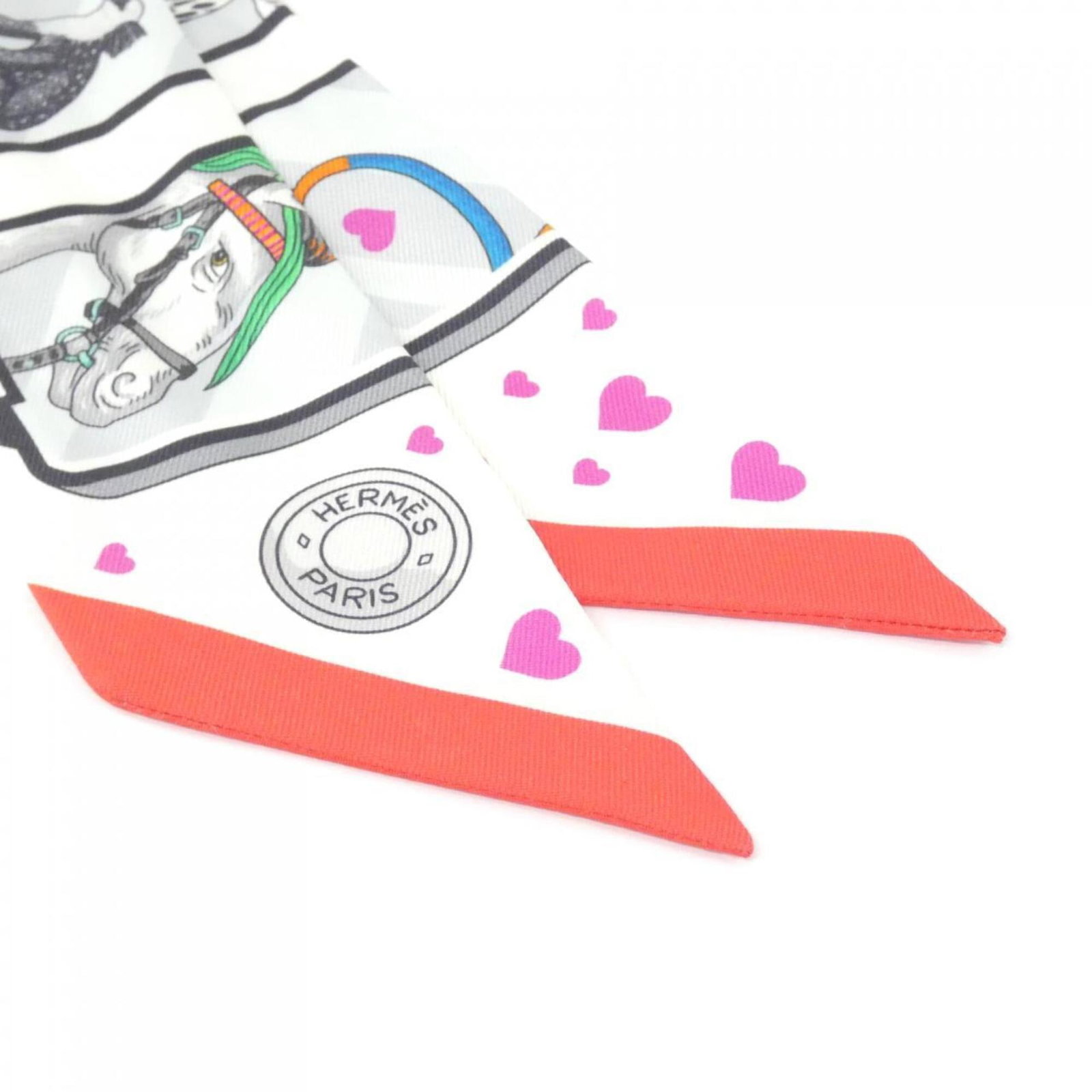 Silk Hermes Scarf - 2