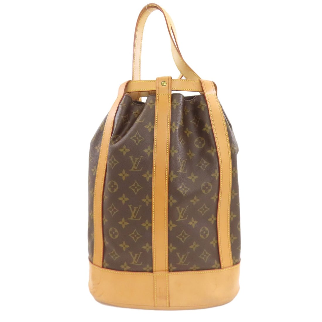 Backpack Canvas Monogram Daypack Louis Randonneepm Vuitton M42243: Backpack Canvas Monogram Daypack Louis Randonneepm Vuitton M42243 Item Specifics: Brand: LOUIS VUITTON Style: Backpack A* Daypack Color: Brown Type: Backpack A* Daypack Exterior Color: Brown Exterior