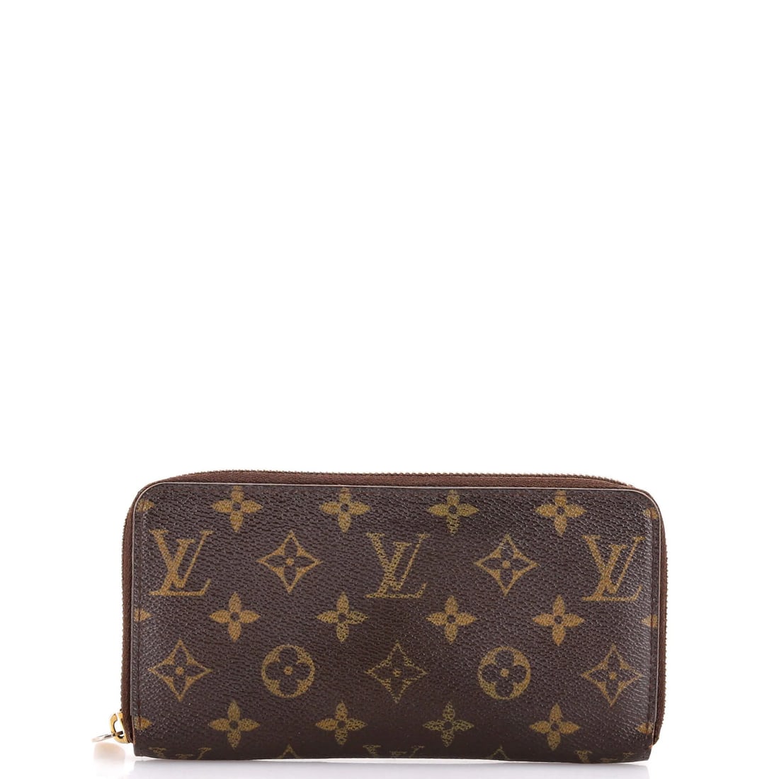 Canvas wallet zippy Louis Vuitton: Canvas wallet zippy Louis Vuitton Canvas wallet with Louis Vuitton zippy design, featuring a brown monogram canvas exterior and brown leather interior. The gold hardware adds a touch of luxury to this