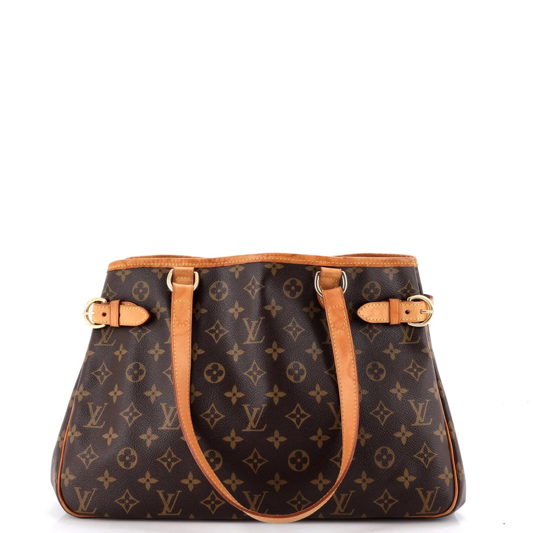 Louis Vuitton Batignolles Handbag Monogram Canvas Horizontal: Louis Vuitton Batignolles Handbag Monogram Canvas Horizontal Brown Louis Vuitton Batignolles Handbag Monogram Canvas Horizontal features a classic horizontal design with a canvas exterior and