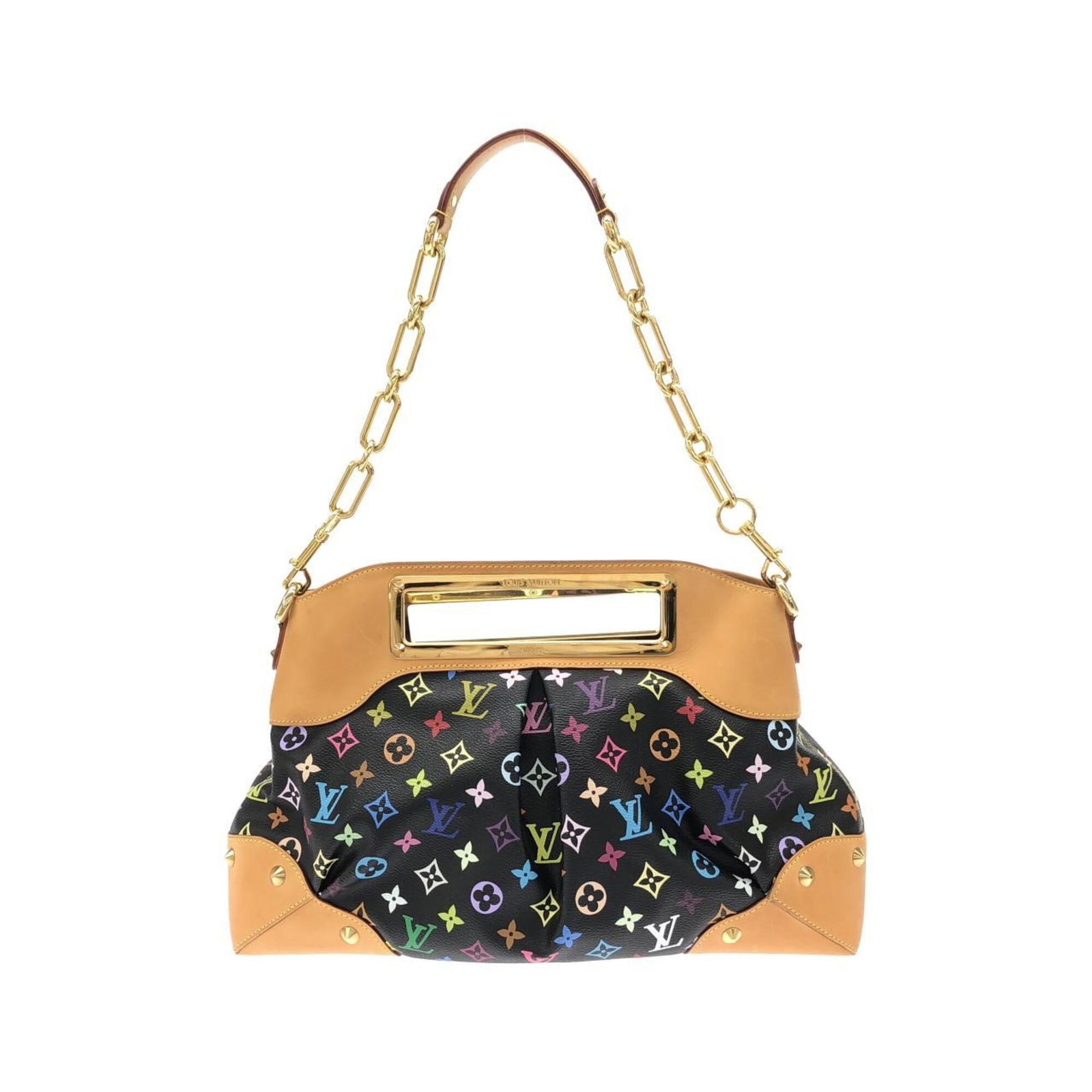 Louis Vuitton Handbag Coated Canvas: Louis Vuitton Handbag Coated Canvas Coated canvas construction provides a durable and stylish finish for this Louis Vuitton handbag, available in a sleek black color. Measuring 29cm x 42cm x 12cm, it