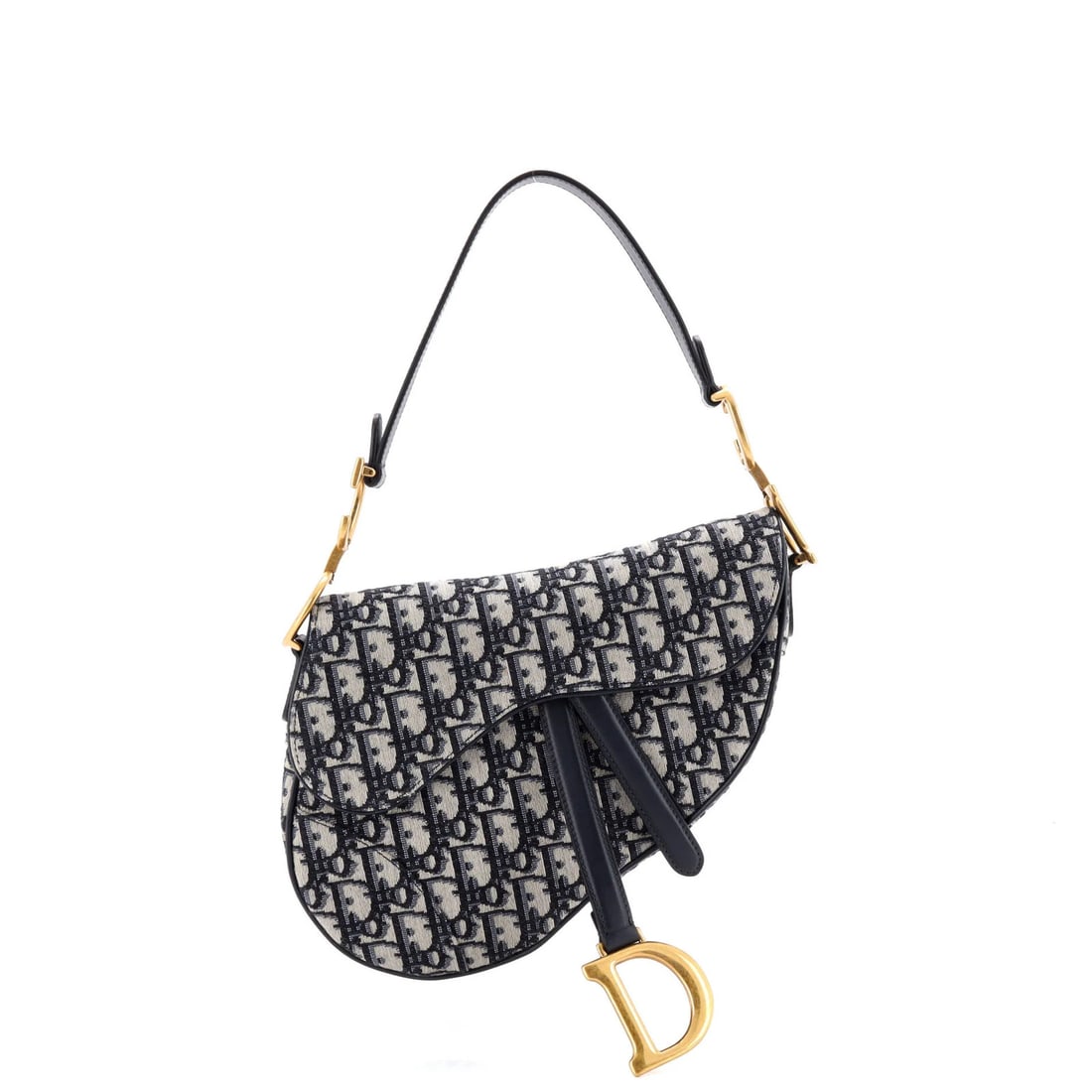 Canvas Oblique Medium Saddle Handbag Dior Christian: Canvas Oblique Medium Saddle Handbag Dior Christian Canvas Oblique Medium Saddle Handbag Dior Christian - A stylish and versatile shoulder bag with a classic oblique design, featuring a blue canvas ex