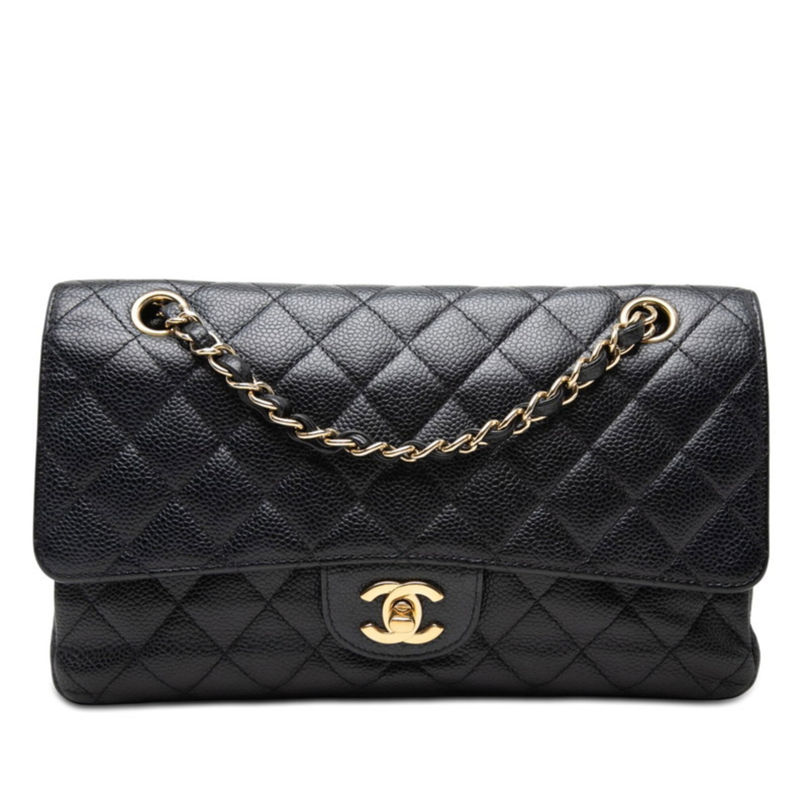 Calfskin Grained Chanel Bag Shoulder: Calfskin Grained Chanel Bag Shoulder Grained Calfskin Chanel Bag Shoulder - A sleek and sophisticated shoulder bag made from high-quality grained calfskin, featuring a classic design with clean lines 