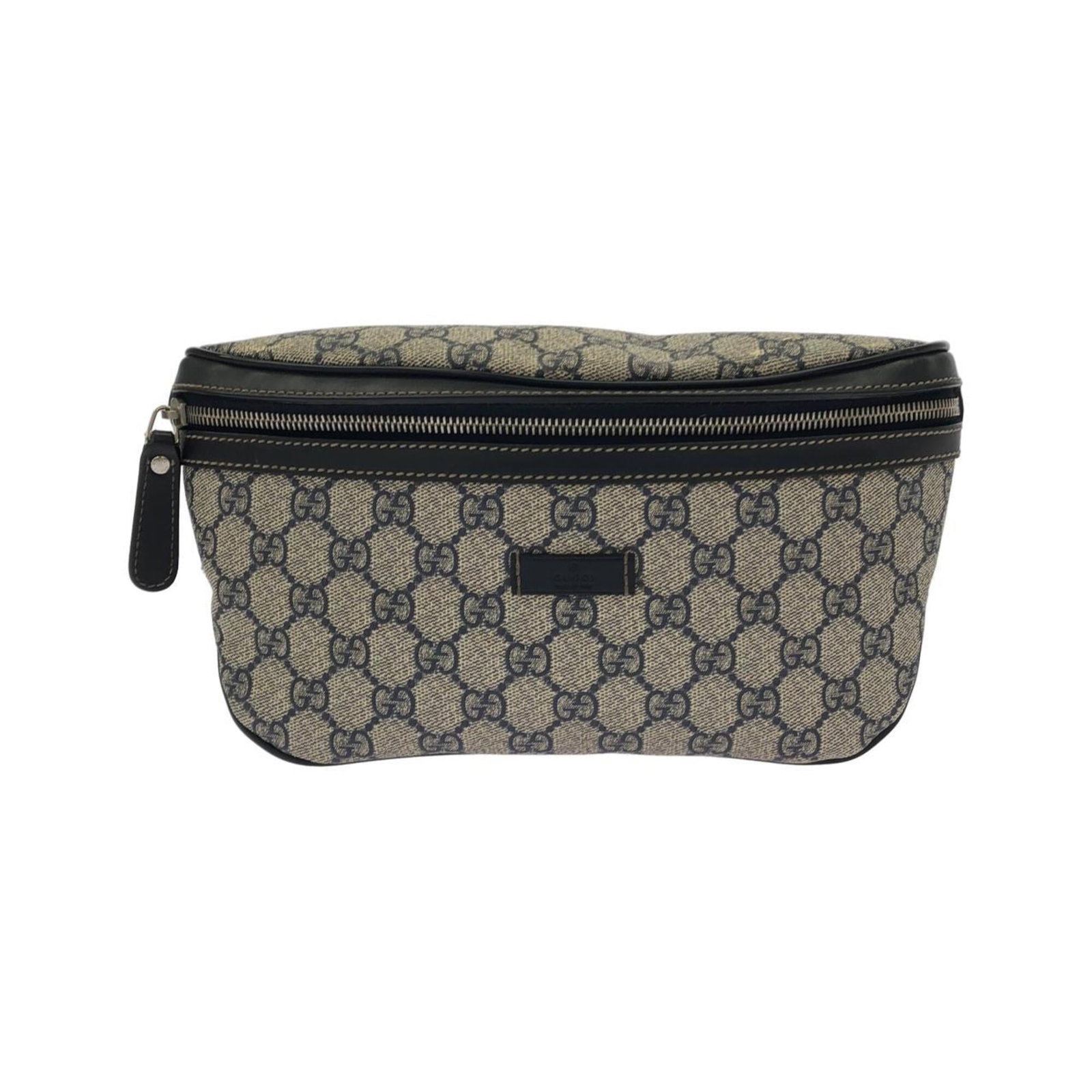 Gucci Supreme Canvas Gg Fanny Pack: Gucci Supreme Canvas Gg Fanny Pack Gucci Supreme Canvas Gg Fanny Pack is a stylish accessory featuring GG Supreme, canvas material, and a beige and blue color combination. The compact size of 15cm x 2