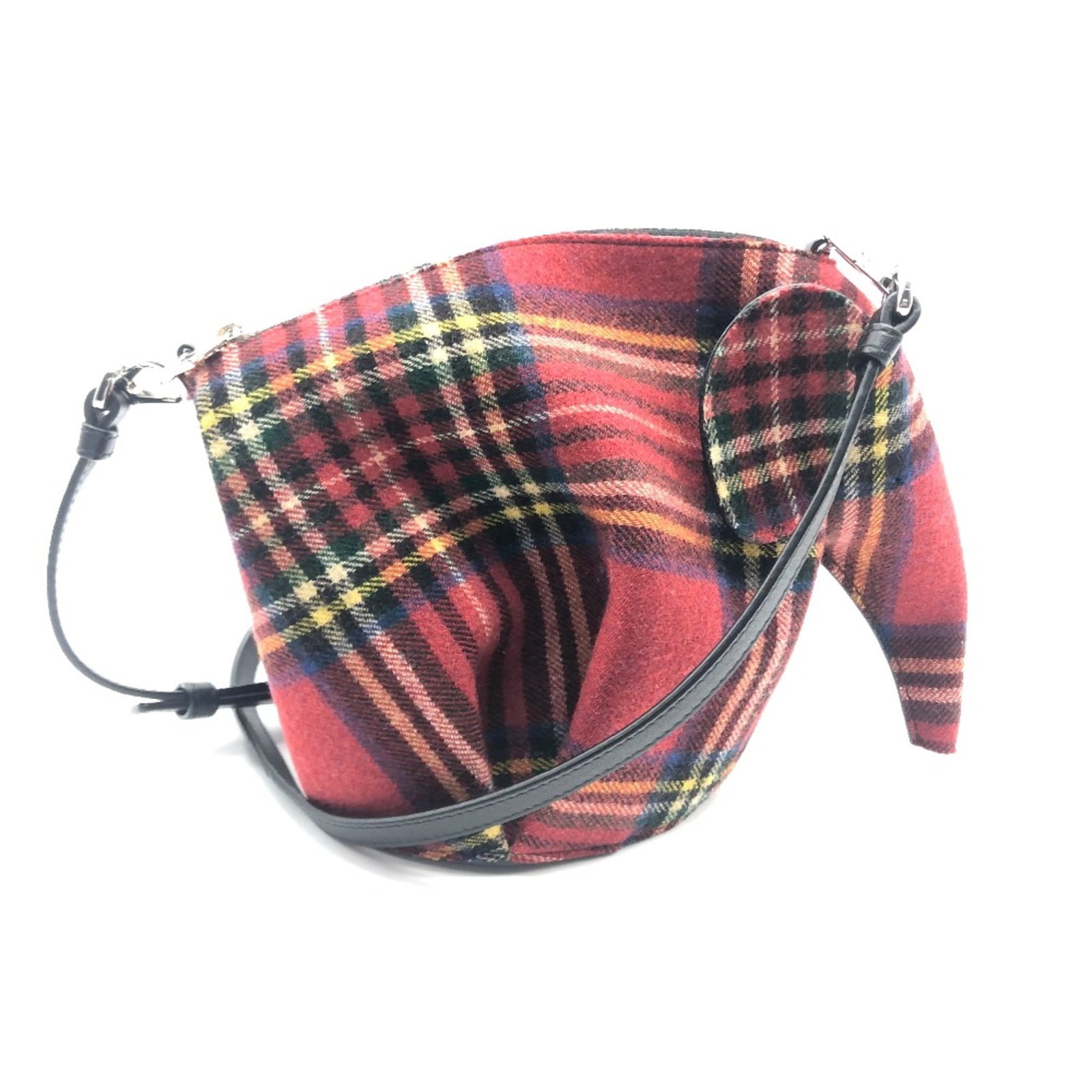 Shoulder Bag by Loewe: Shoulder Bag by Loewe Red Loewe shoulder bag with dimensions W11.5cmxH15.5cmxD9.5cm/W4.5xH6.1xD3.7inch. This bag features a distinctive red color and is made from other materials. The Loewe model