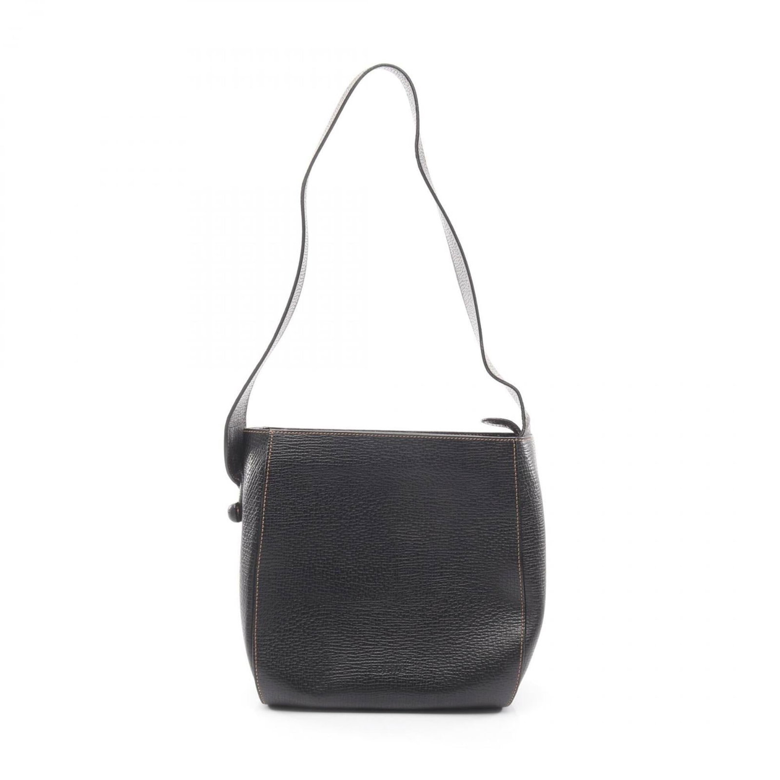 Shoulder Bag Leather Loewe Handbag: Shoulder Bag Leather Loewe Handbag Black Leather Loewe Shoulder Bag with Classic Design. Made from high-quality leather, this shoulder bag features a timeless design with clean lines and a sleek