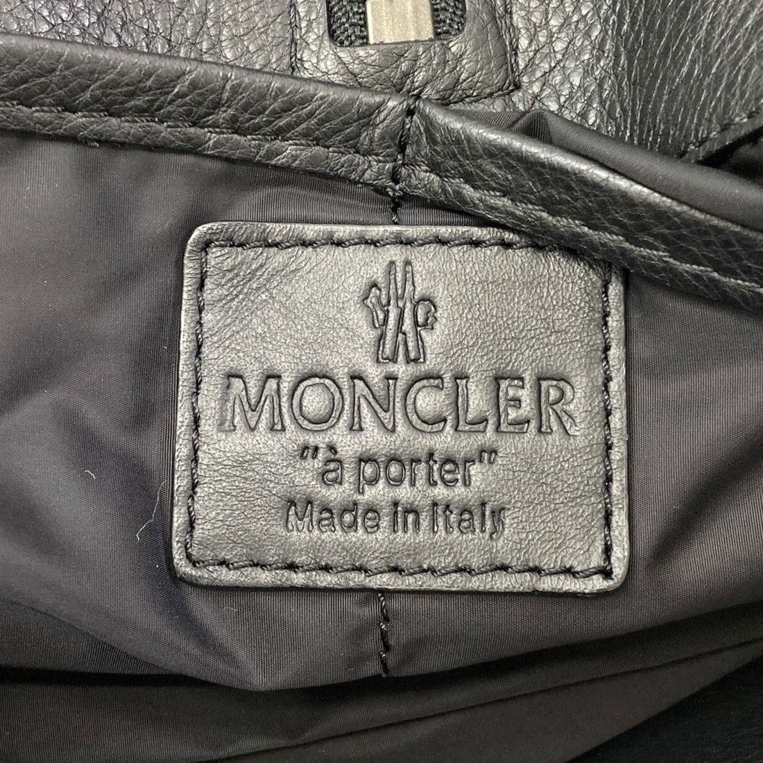 Moncler Leopard Pattern Nylon Handbag - 6
