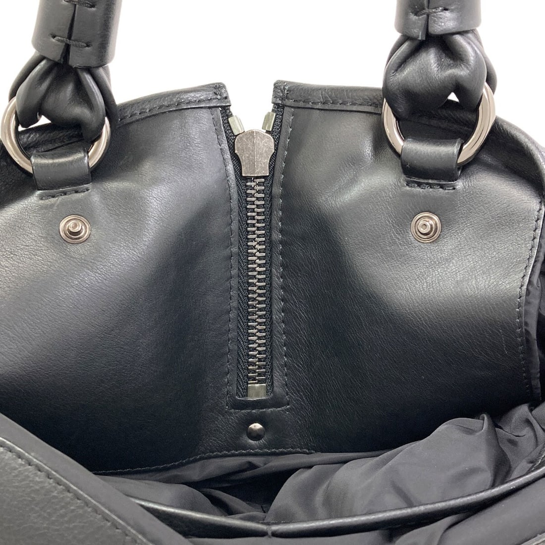Moncler Leopard Pattern Nylon Handbag - 7