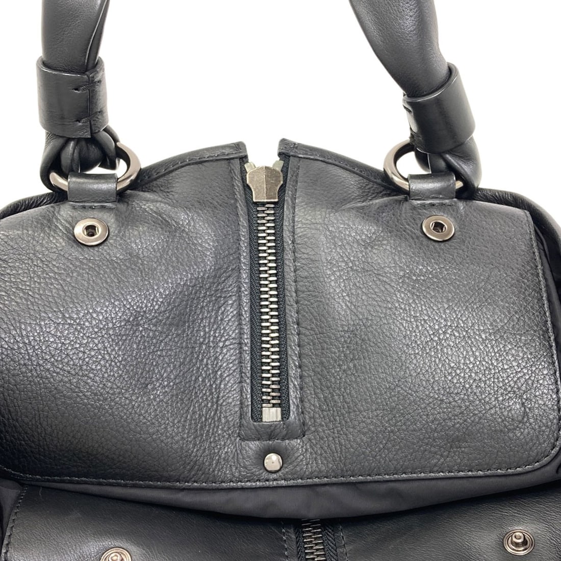 Moncler Leopard Pattern Nylon Handbag - 9