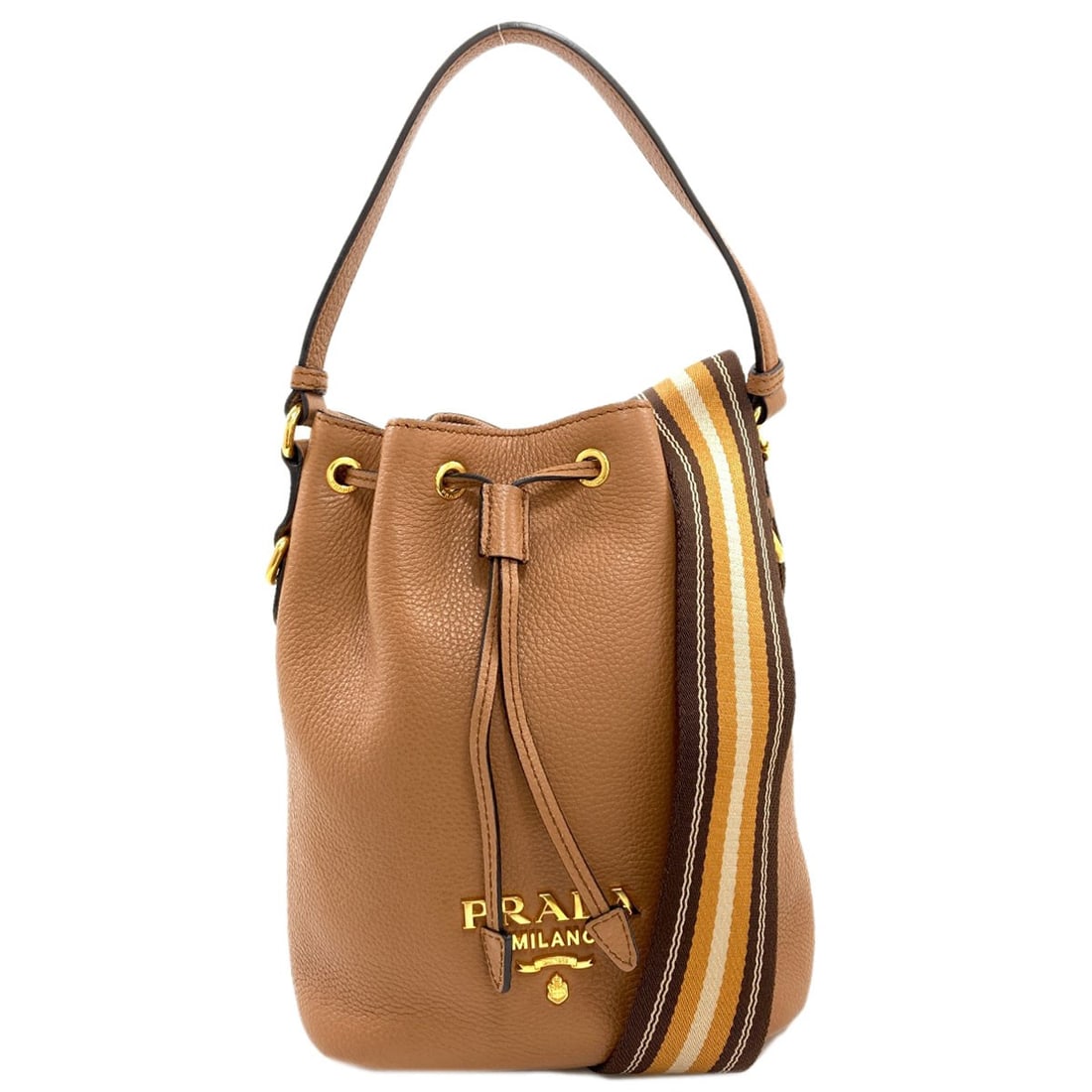 Handbag Prada Leather 2Way: Handbag Prada Leather 2Way Item Specifics: Brand: PRADA Style: Handbag Color: Brown Type: Handbag Exterior Color: Brown Exterior Material: Leather Product Disclaimer: Pre-owned unless stated. Expect