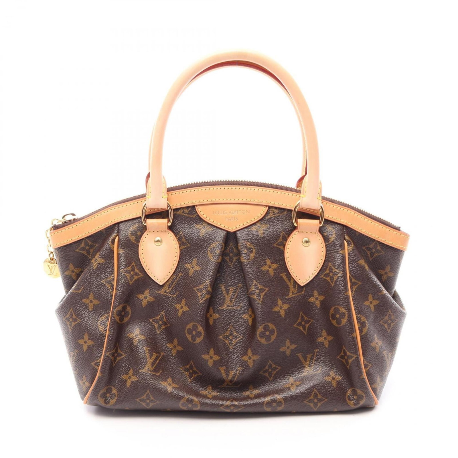 Louis Vuitton Handbag Pvc Leather: Louis Vuitton Handbag Pvc Leather This Louis Vuitton handbag features a unique blend of PVC and leather materials, showcasing a distinctive brown color and sleek design. Measuring 22cm x 29cm x 14cm,
