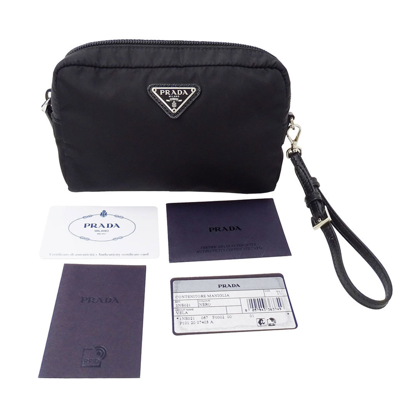 Pouch Nylon Handbag Prada - 5