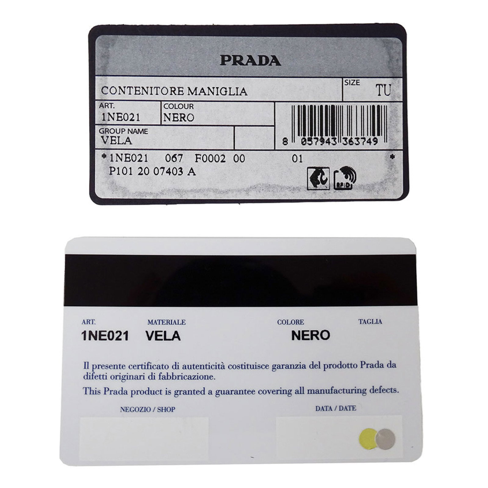 Pouch Nylon Handbag Prada - 6