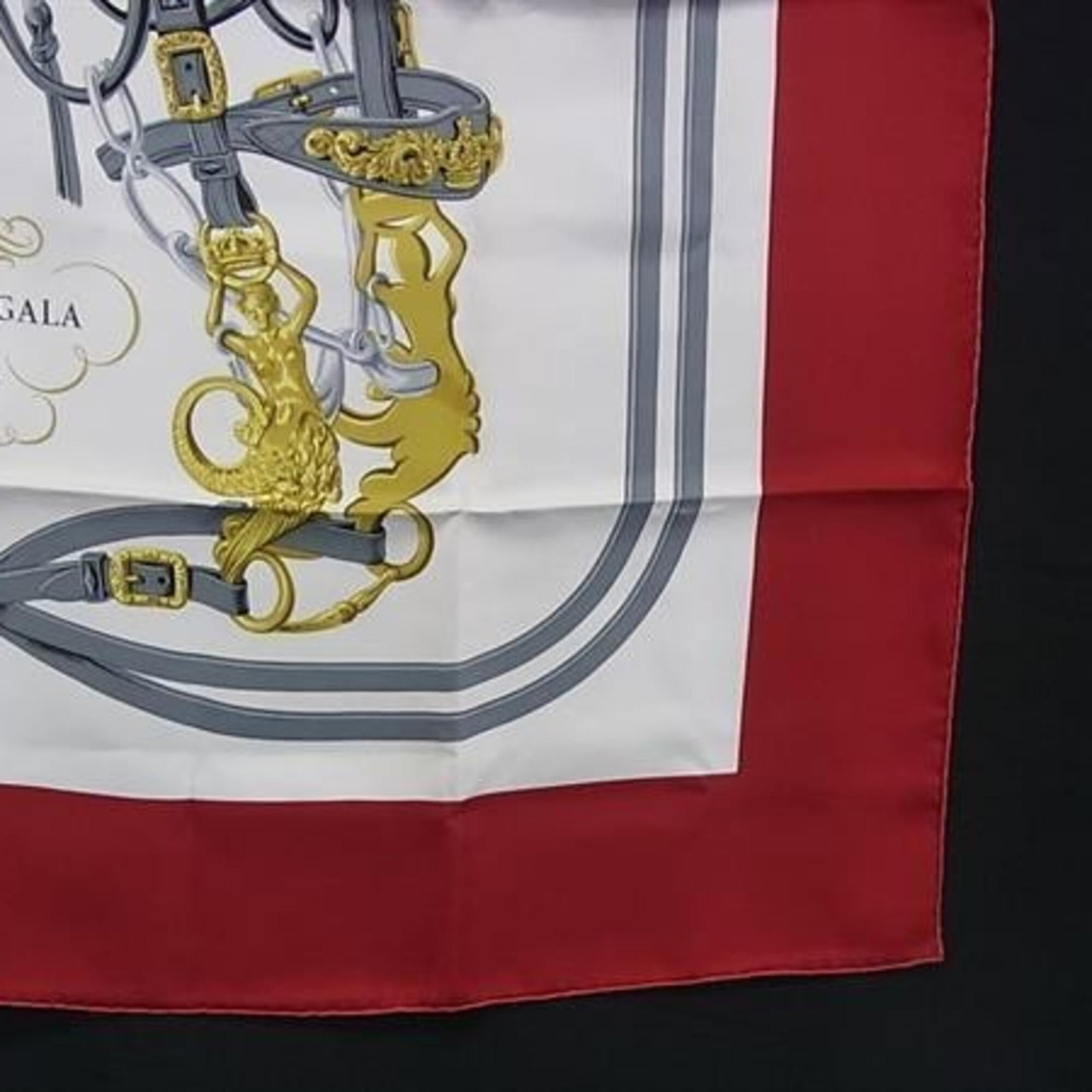 Silk Hermes Scarf - 3