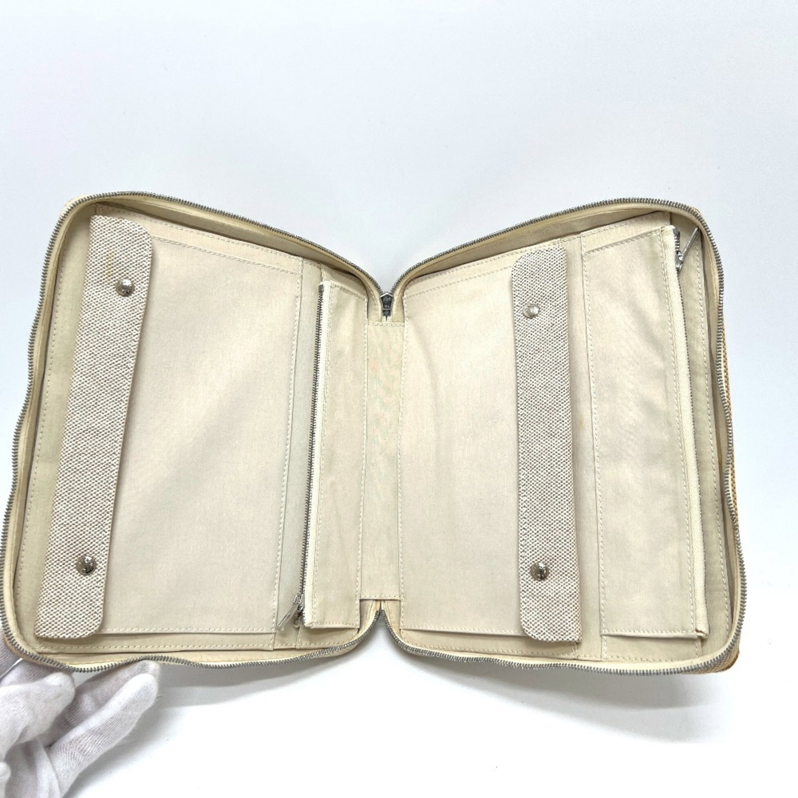 Toile Pouch Hermes - 11