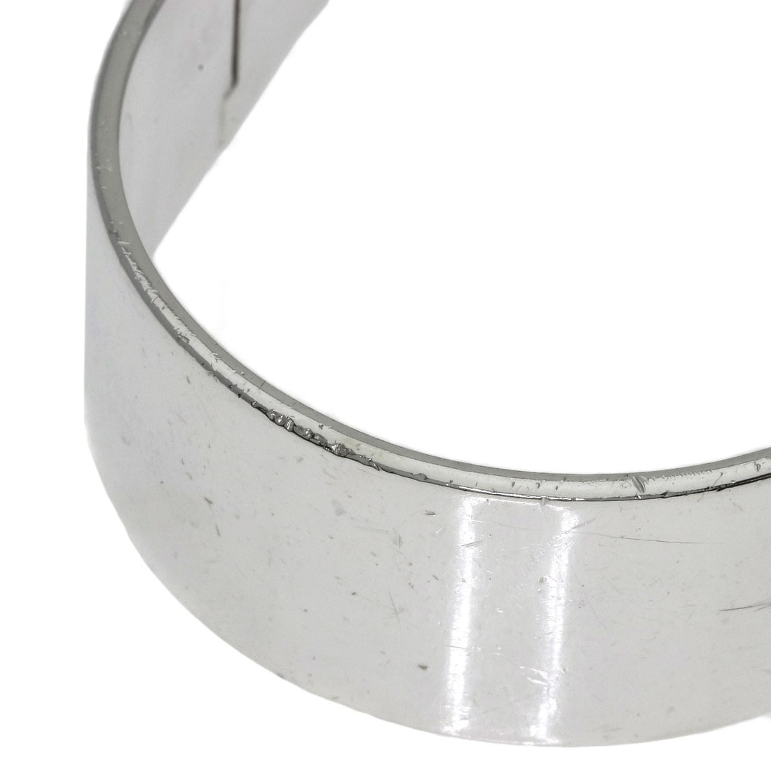 Gucci Logo Bangle Silver - 13