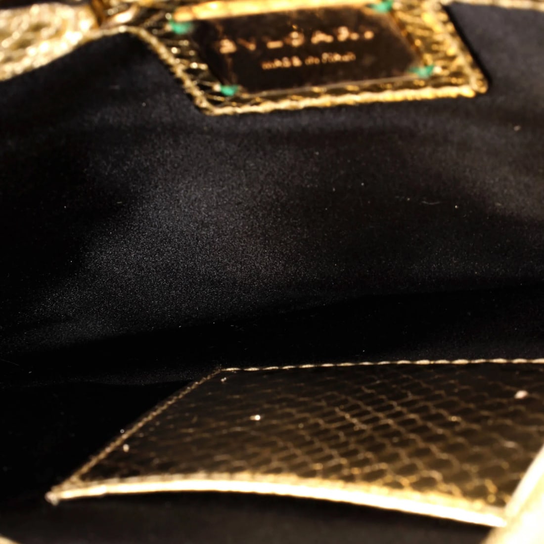 Bvlgari Serpenti Forever Shoulder Bag Embellished Python Embossed Leather Medium - 5