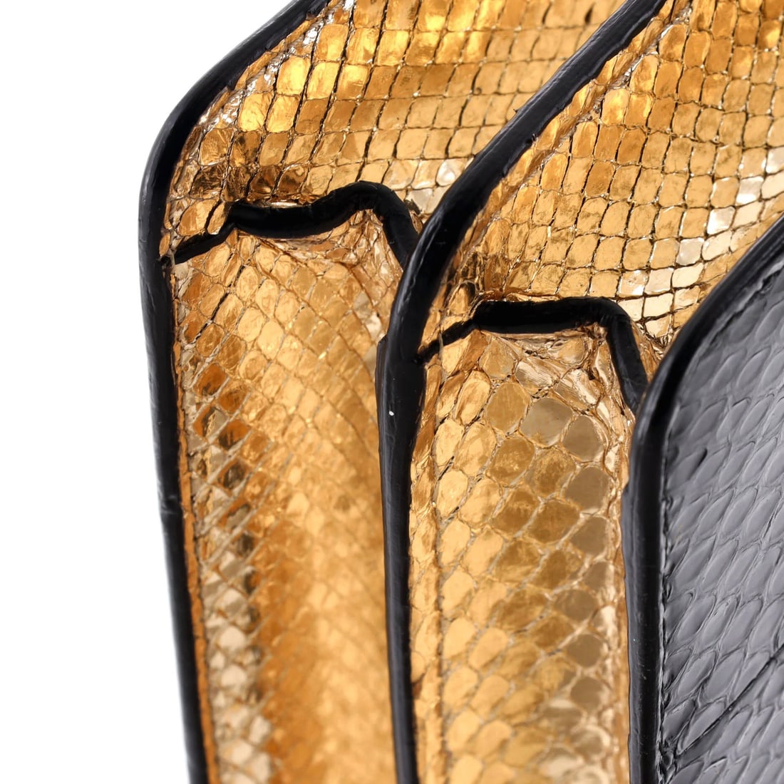 Bvlgari Serpenti Forever Shoulder Bag Embellished Python Embossed Leather Medium - 6