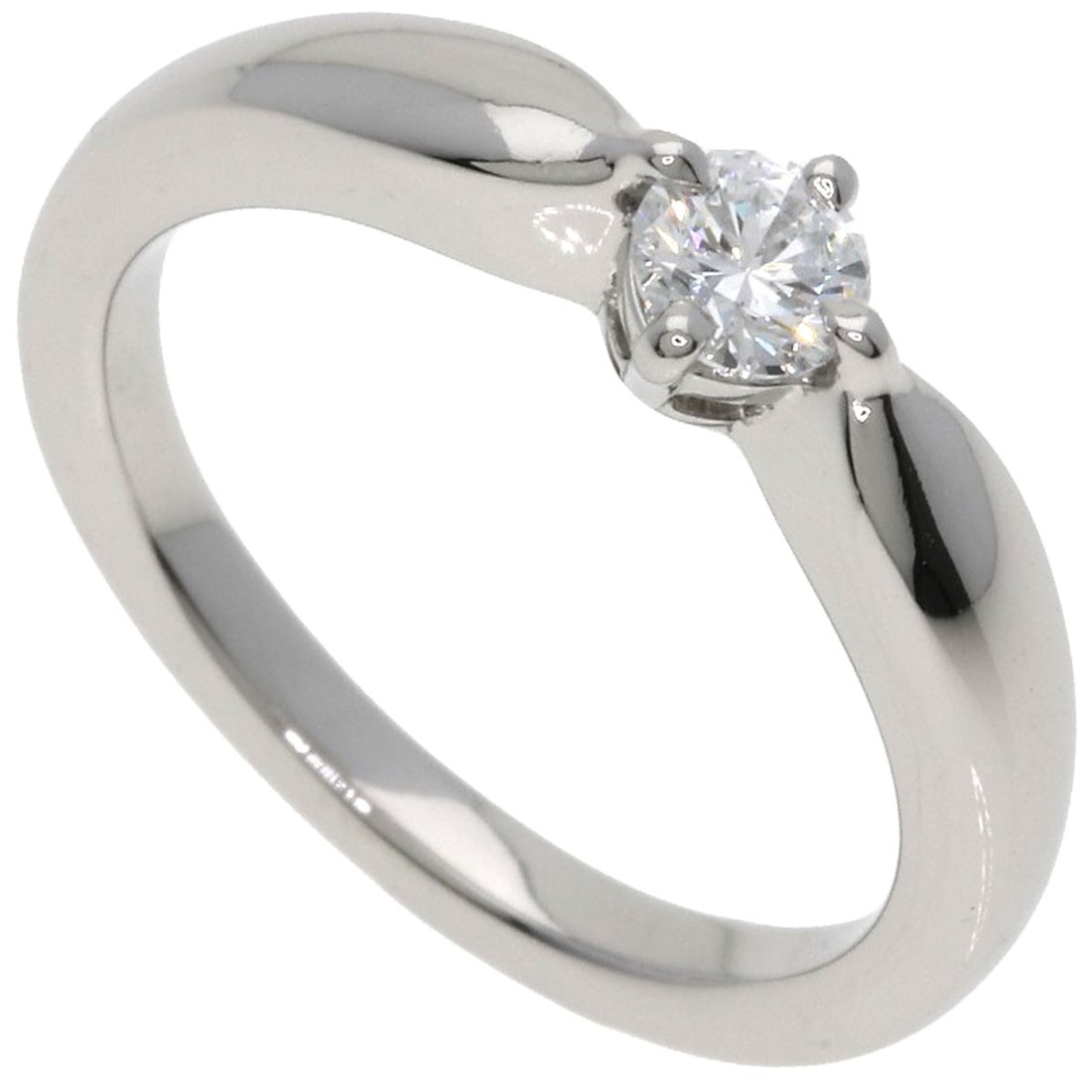 Venezia Diamond Platinum Bvlgari E-Vvs2-Vg Dedicata Pt950 Ring (1 of 8)