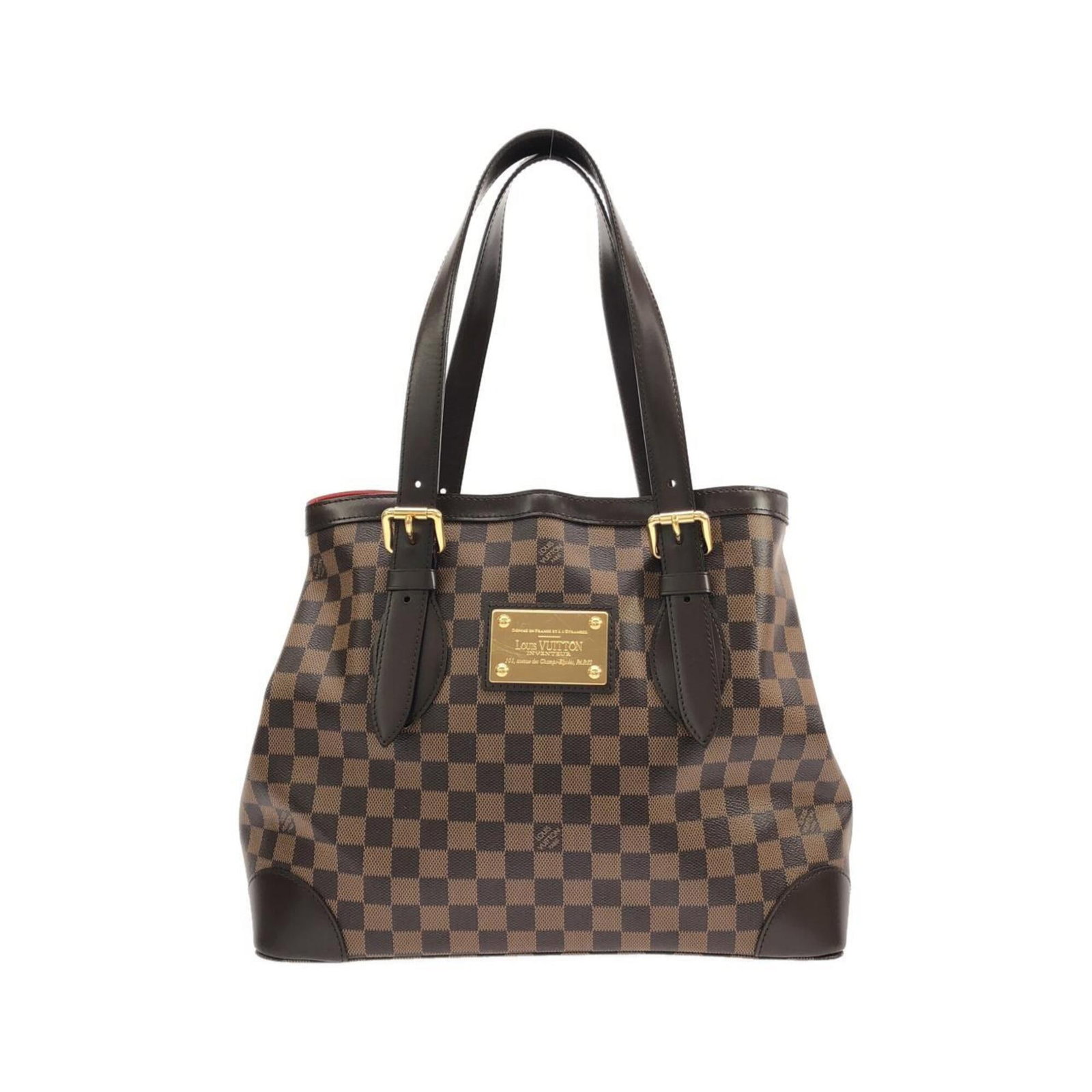 Louis Vuitton Handbag Coated Canvas: Louis Vuitton Handbag Coated Canvas Coated canvas construction provides a durable and stylish finish for this Louis Vuitton handbag. The brown color and classic design make it a timeless accessory