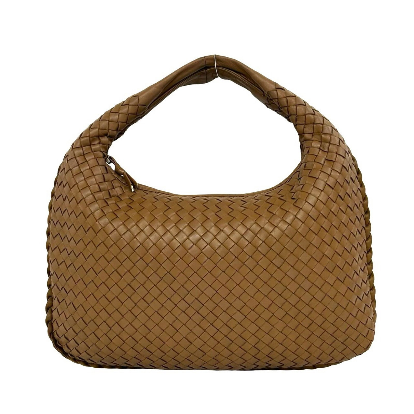 Bottega Veneta Handbag Tote Bag Leather: Bottega Veneta Handbag Tote Bag Leather Bottega Veneta's iconic handbag tote bag is crafted from rich, high-quality leather in a classic brown hue. Measuring 27cm x 42cm x 2cm, this timeless tote