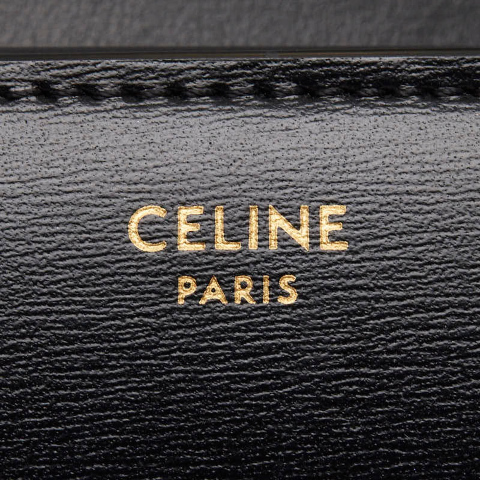 Celine Leather Wallet Fold - 8