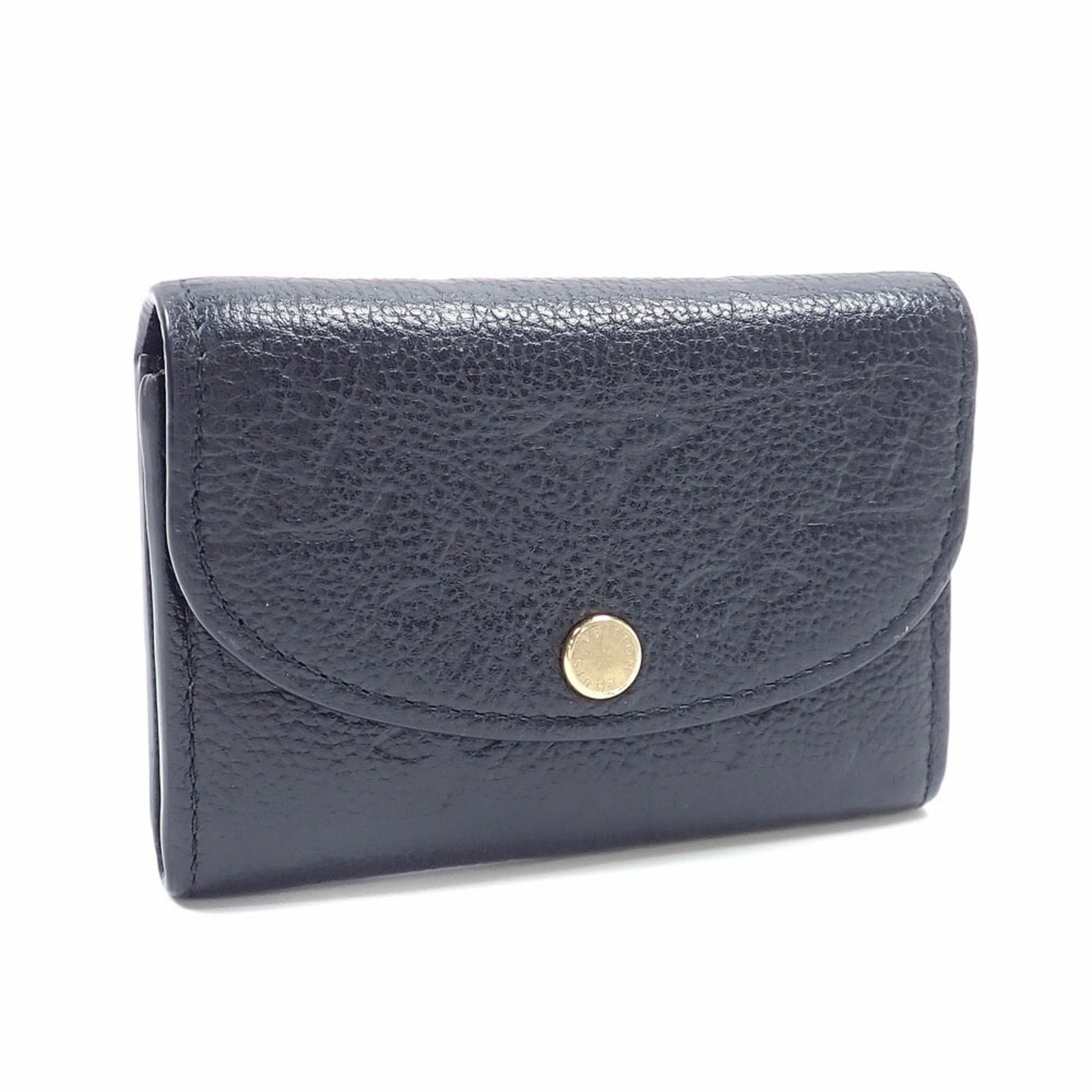Louis Vuitton Purse Case Monogram Coin Empreinte: Louis Vuitton Purse Case Monogram Coin Empreinte Monogram Empreinte coin purse case from Louis Vuitton features a classic design with the iconic monogram pattern. Made from high-quality materials,