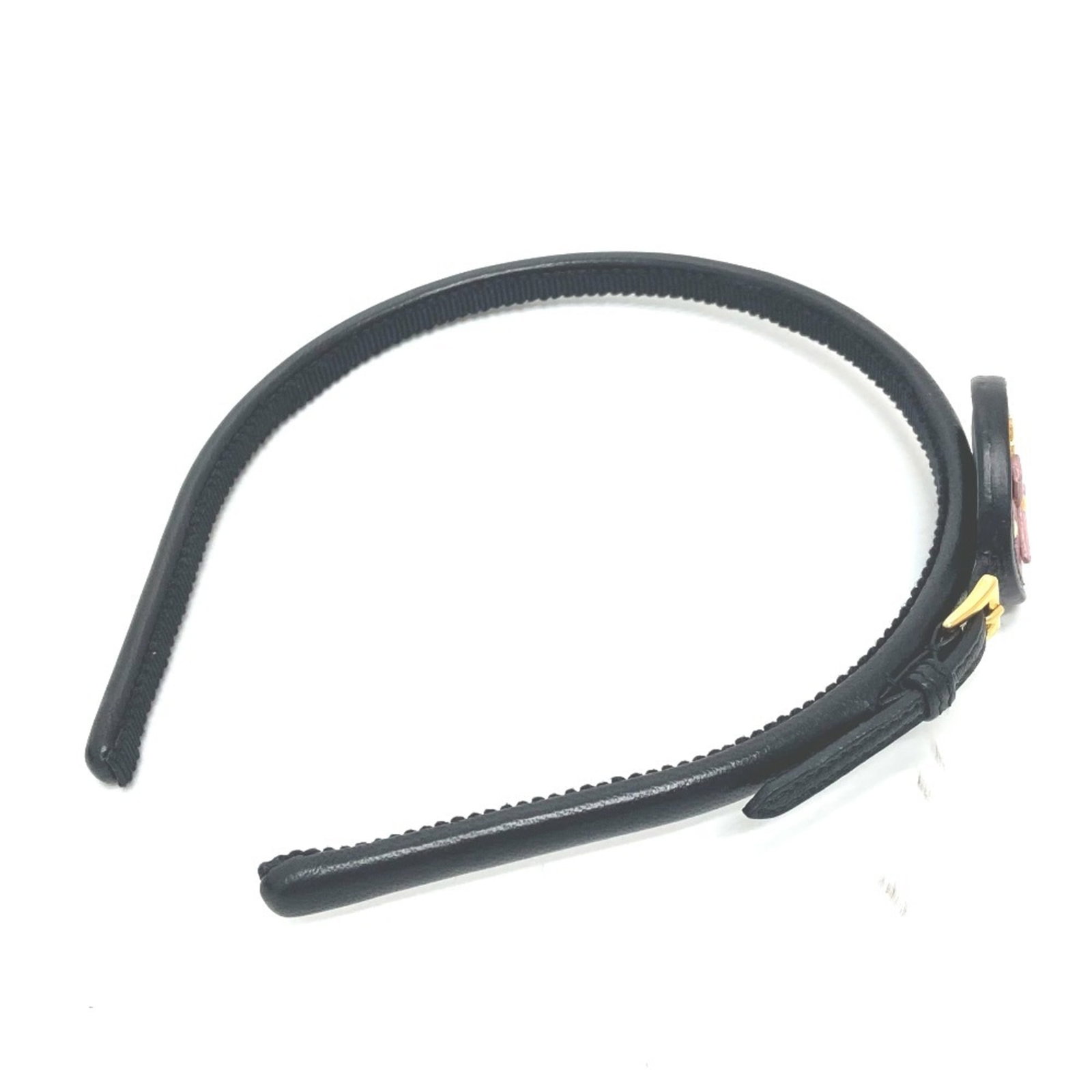 Prada Alice Band Leather (1 of 10)