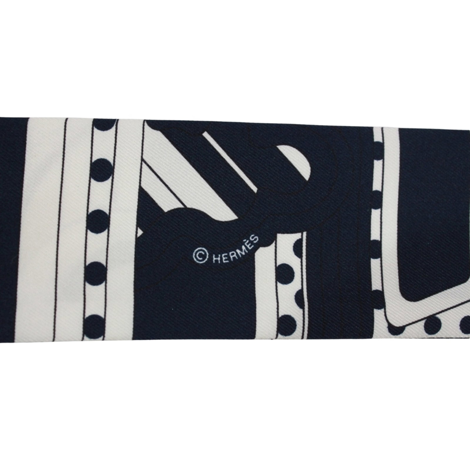 Silk Hermes Scarf - 6