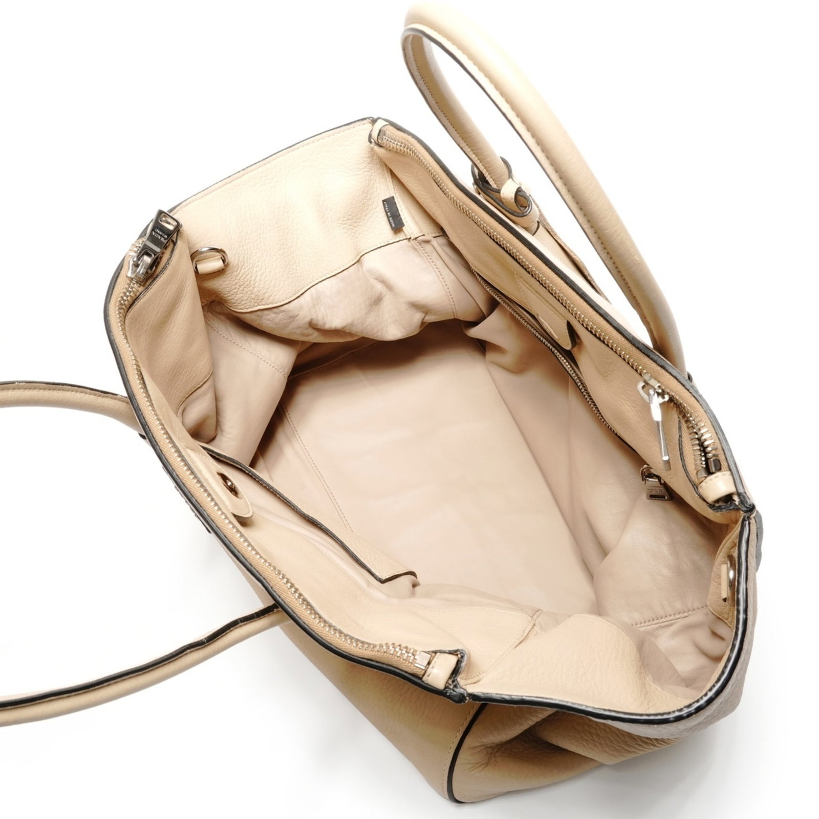 Leather Prada Tote Bag - 11