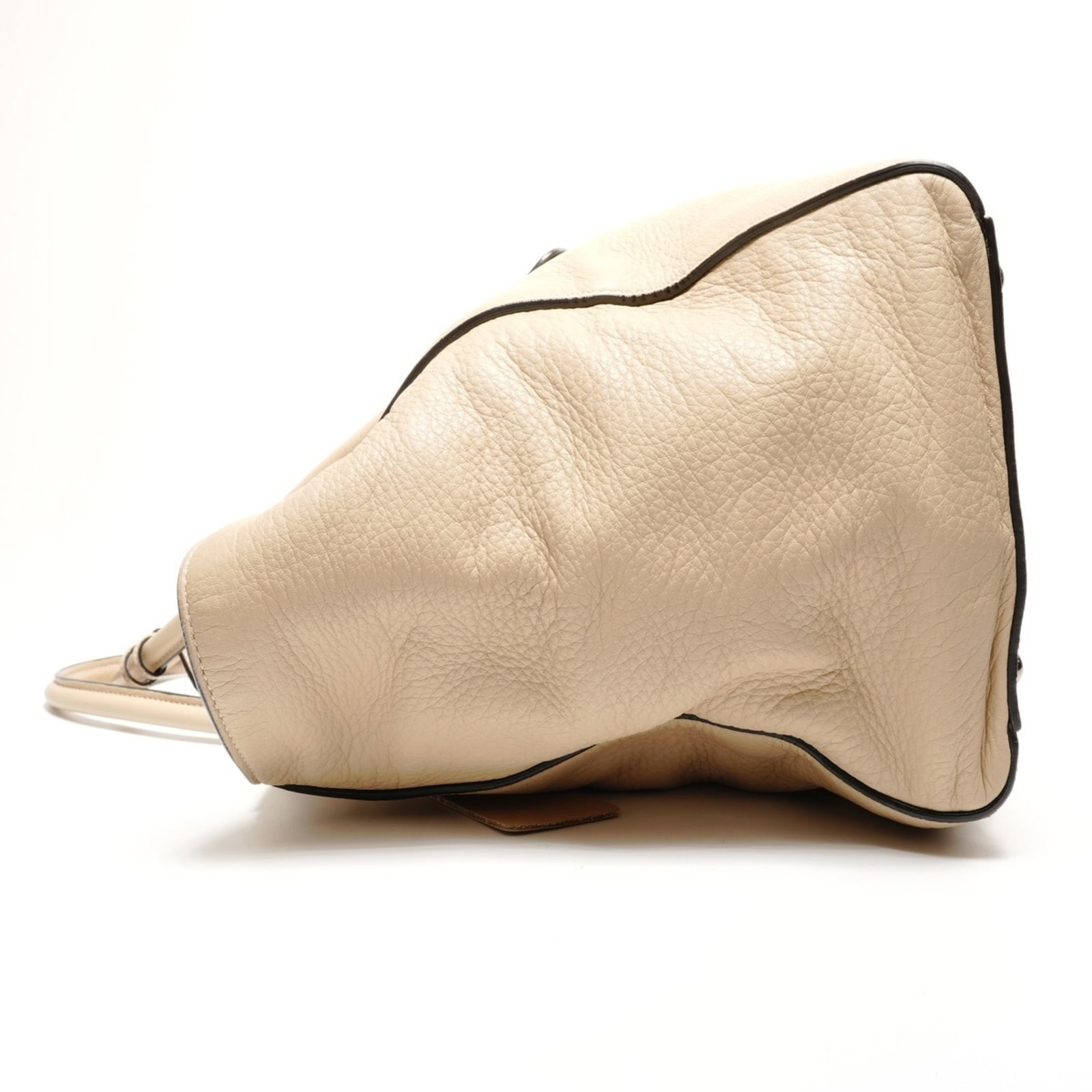 Leather Prada Tote Bag - 3