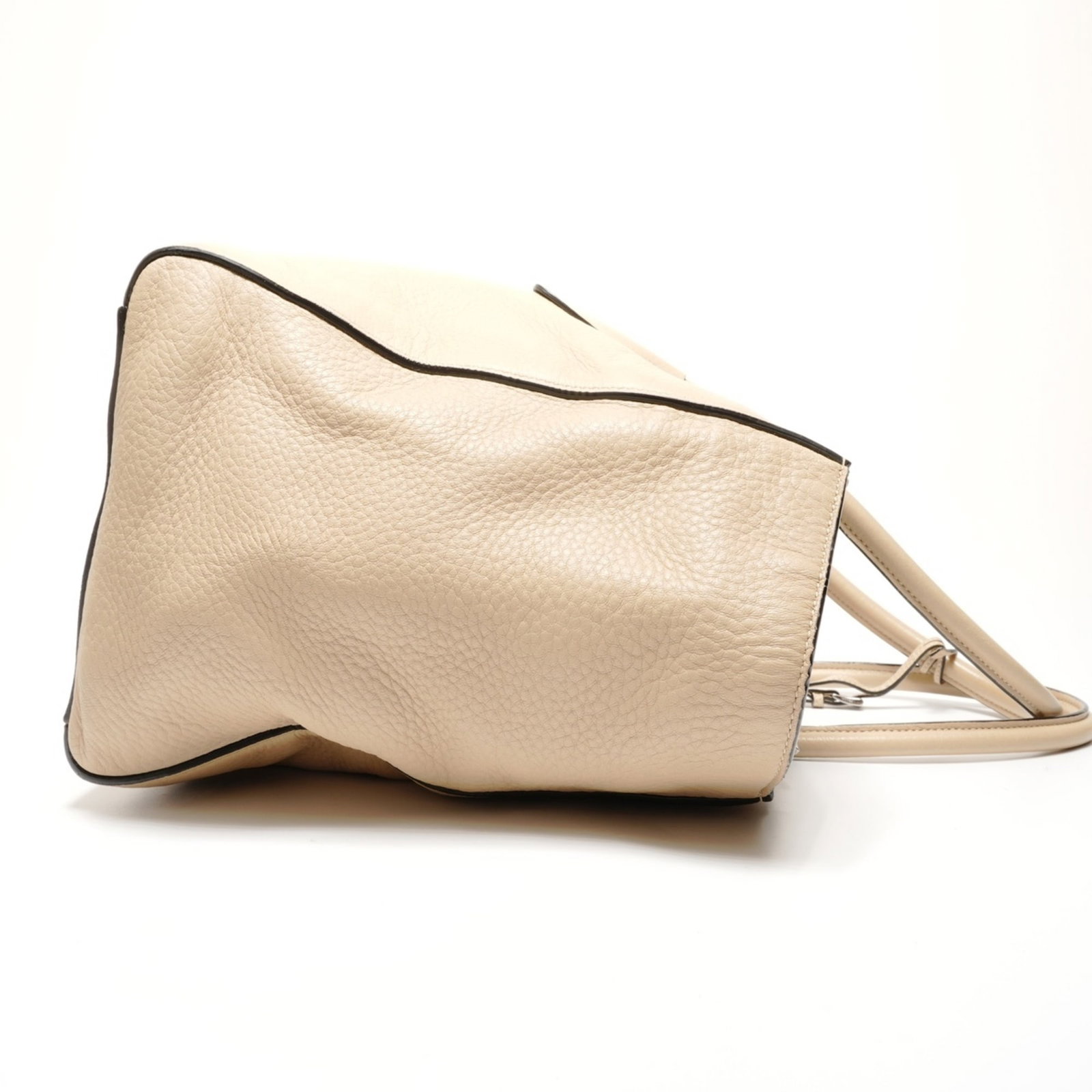 Leather Prada Tote Bag - 4