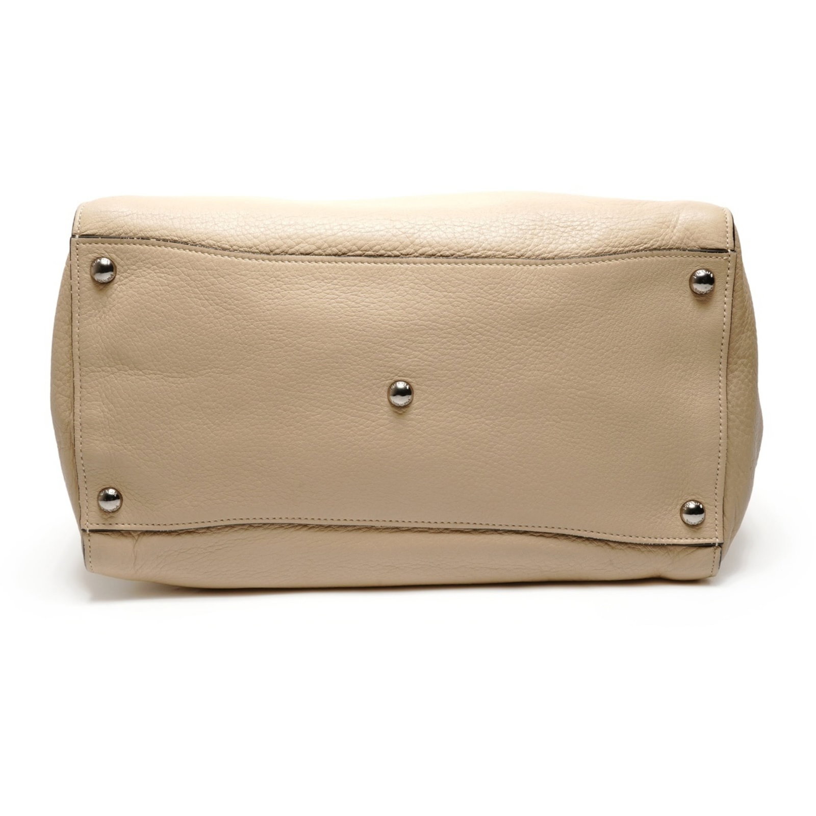 Leather Prada Tote Bag - 7