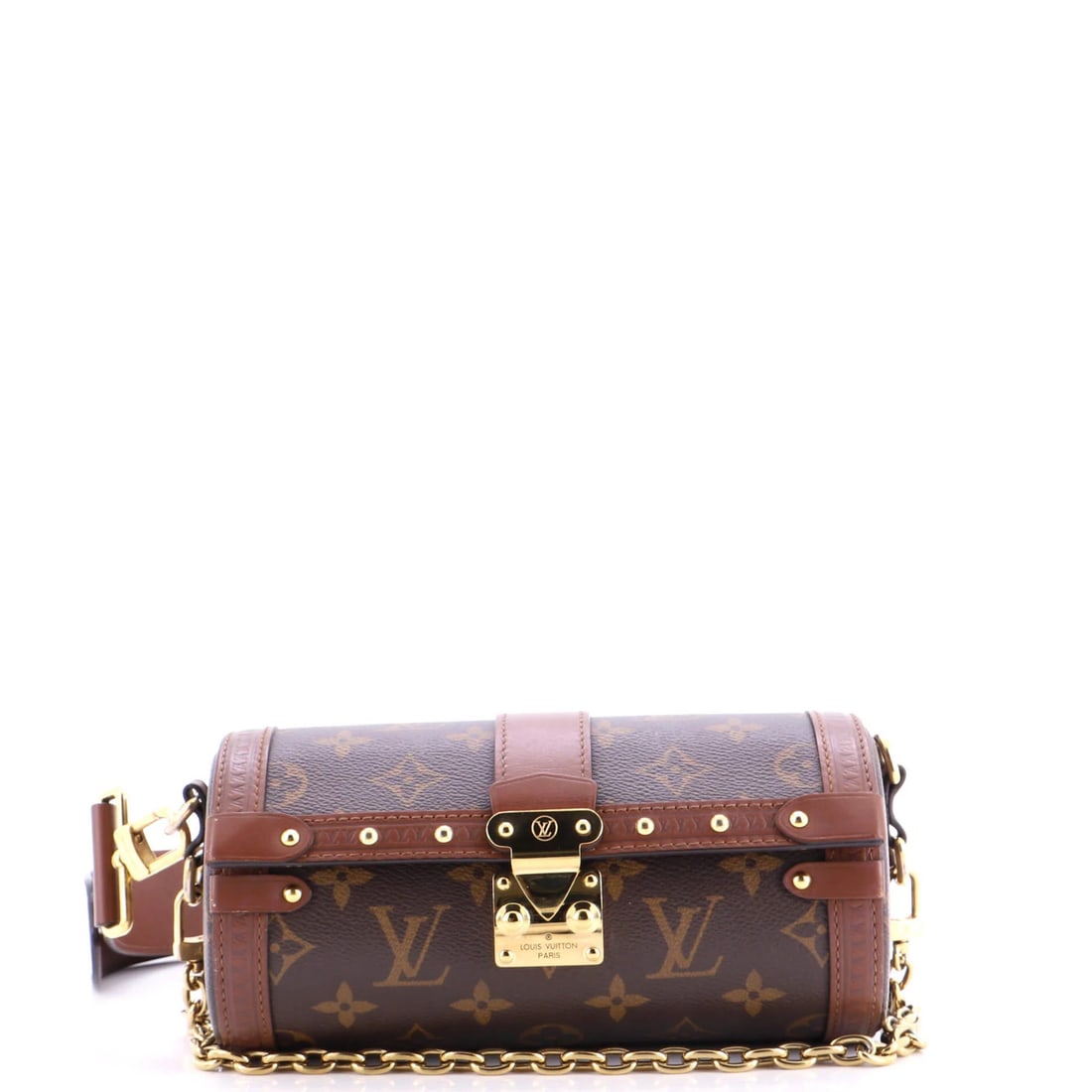 Trunk Bag Monogram Louis Vuitton Papillon: Trunk Bag Monogram Louis Vuitton Papillon Trunk Bag Monogram Louis Vuitton Papillon features a classic design with a signature papillon motif, adorned with the iconic Louis Vuitton monogram. Made
