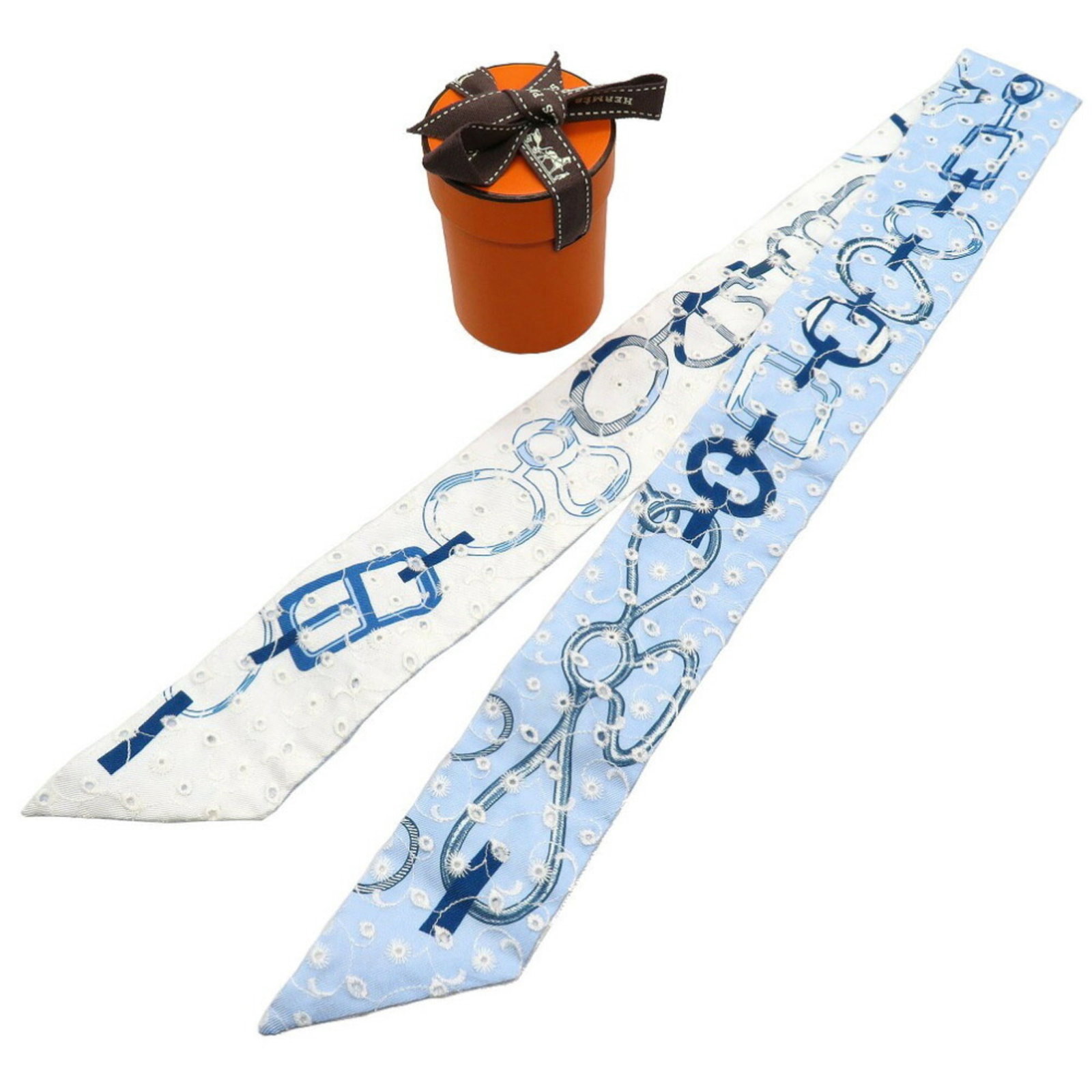 Silk Hermes Scarf - 2