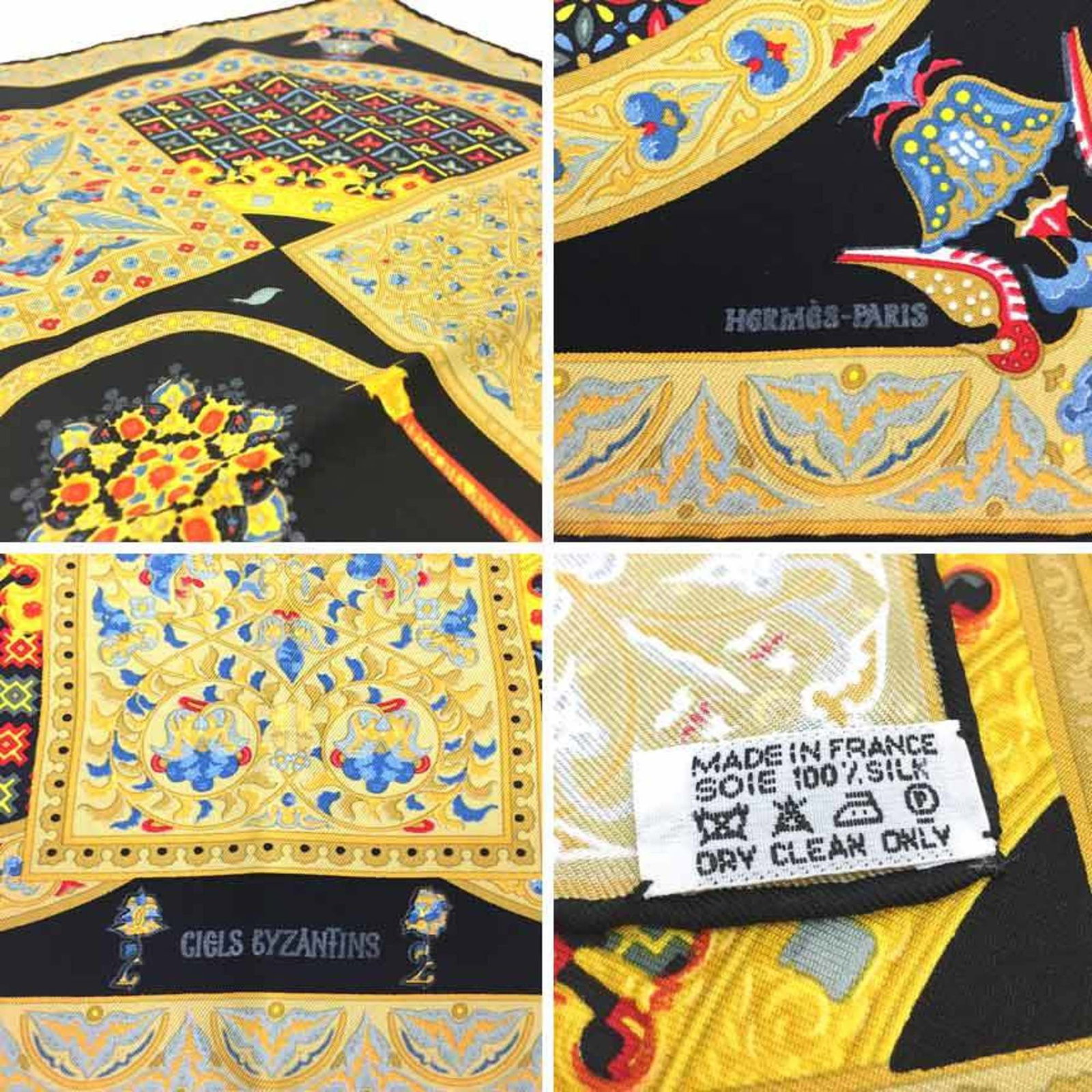 Silk Hermes Scarf - 2