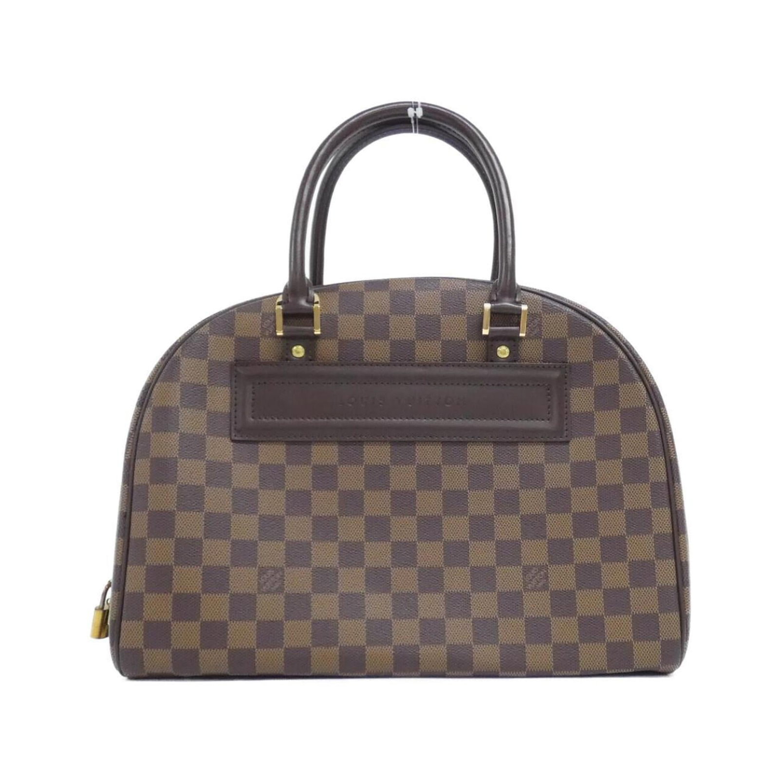 Louis Vuitton Handbag Coated Canvas: Louis Vuitton Handbag Coated Canvas Coated canvas construction provides durability and style, while gold hardware adds a touch of luxury. This Ebene-colored Louis Vuitton handbag features a classic